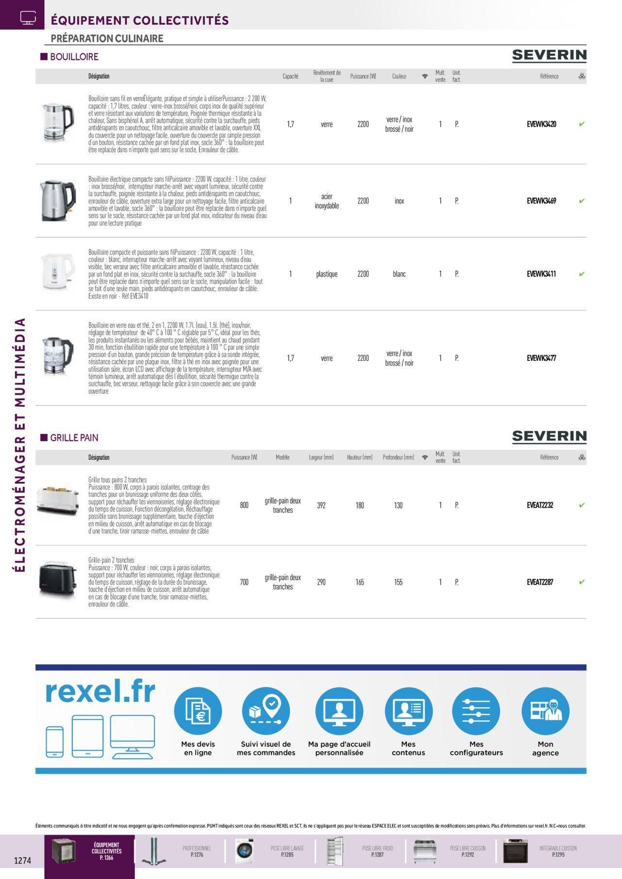 rexel - Rexel Electroménager et Multimédia à partir du 01/12/2023 - 31/12/2024 - page: 10