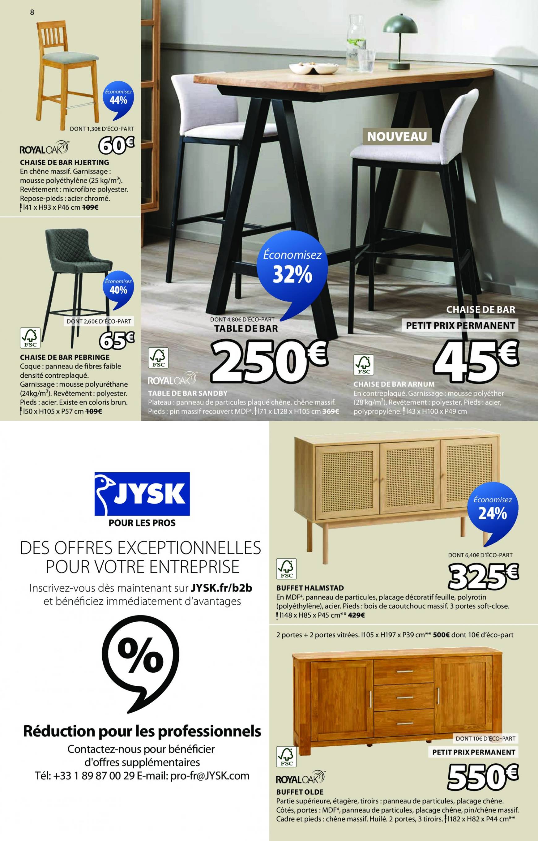 jysk - Catalogue JYSK valable dès 03.09. - 14.10. - page: 8