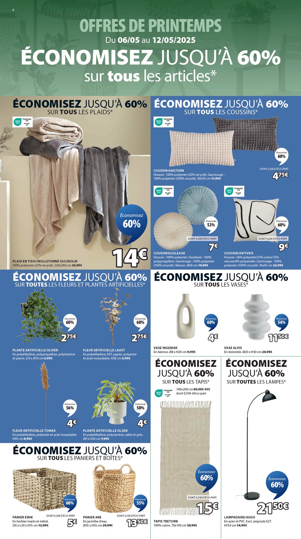 jysk - Catalogue JYSK valable dès 06/05 - 12/05 - page: 6