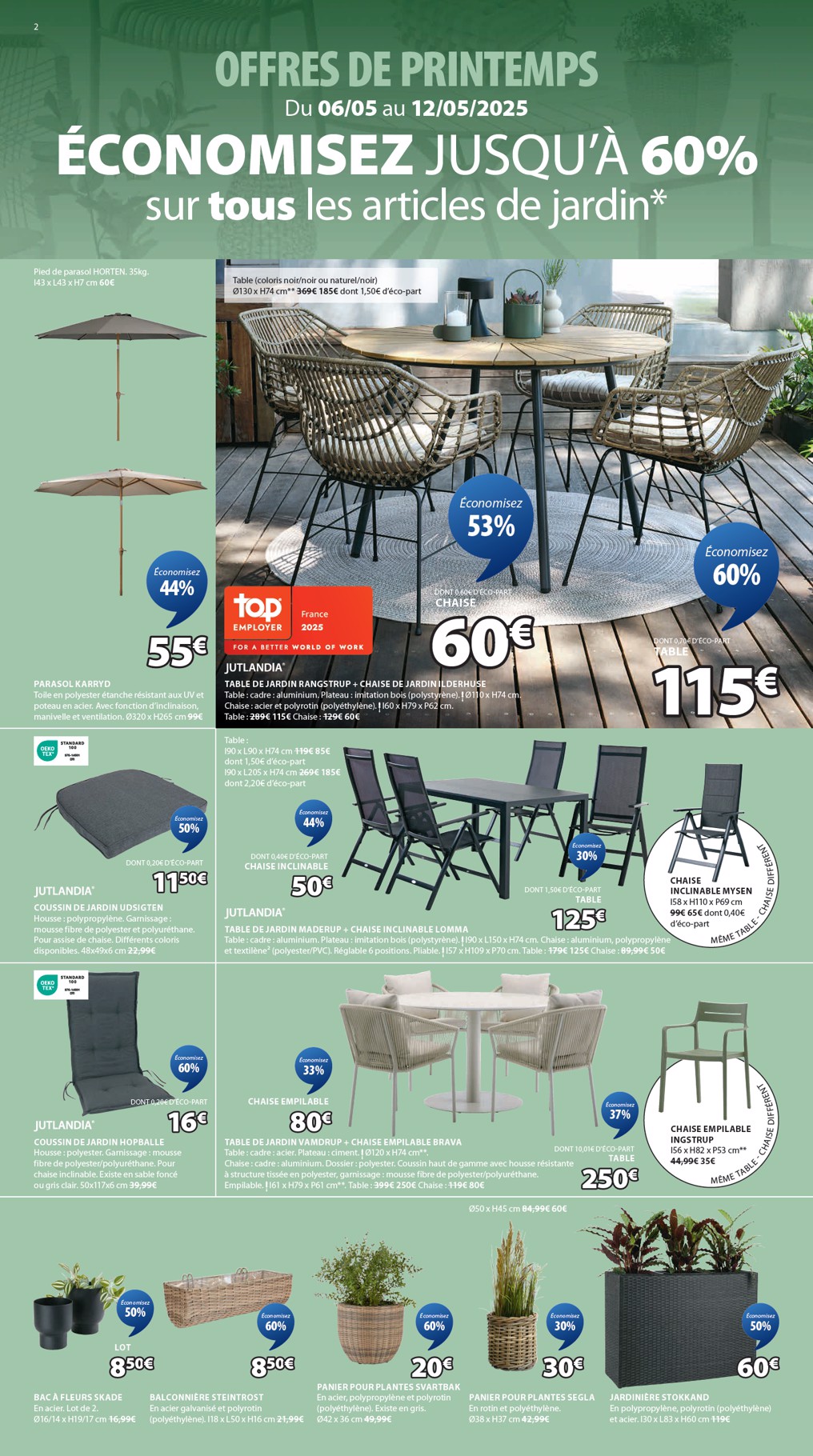 jysk - Catalogue JYSK valable dès 06/05 - 12/05 - page: 2