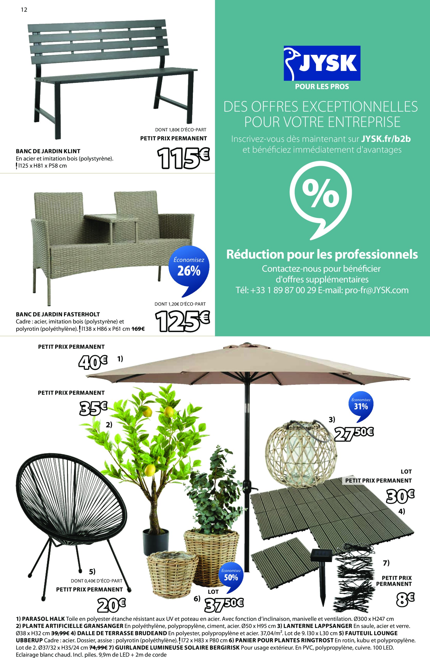 jysk - Catalogue JYSK valable dès 13/05 - 16/06 - page: 12