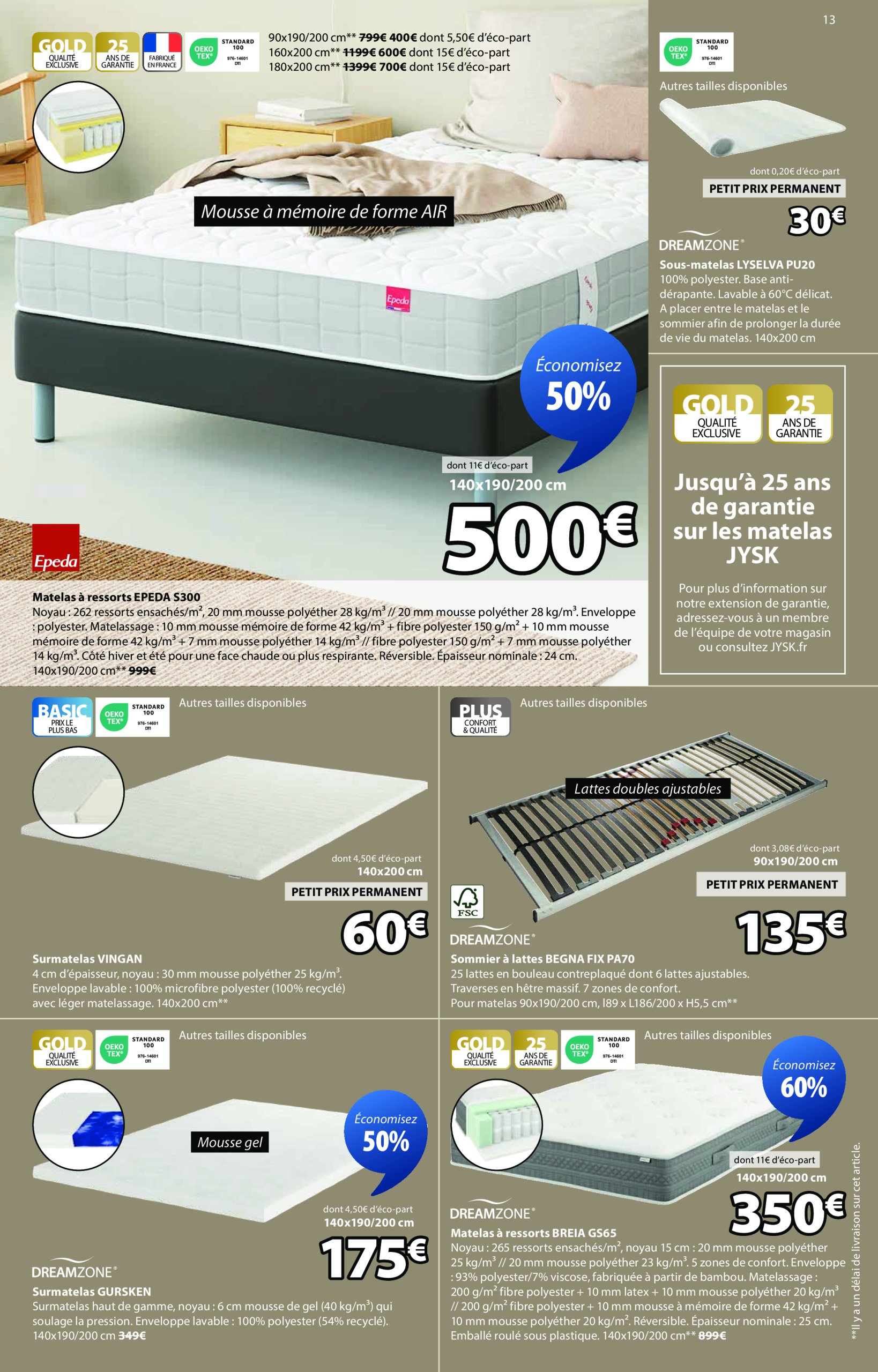 jysk - Catalogue JYSK valable du 17/06 au 21/07 - page: 13