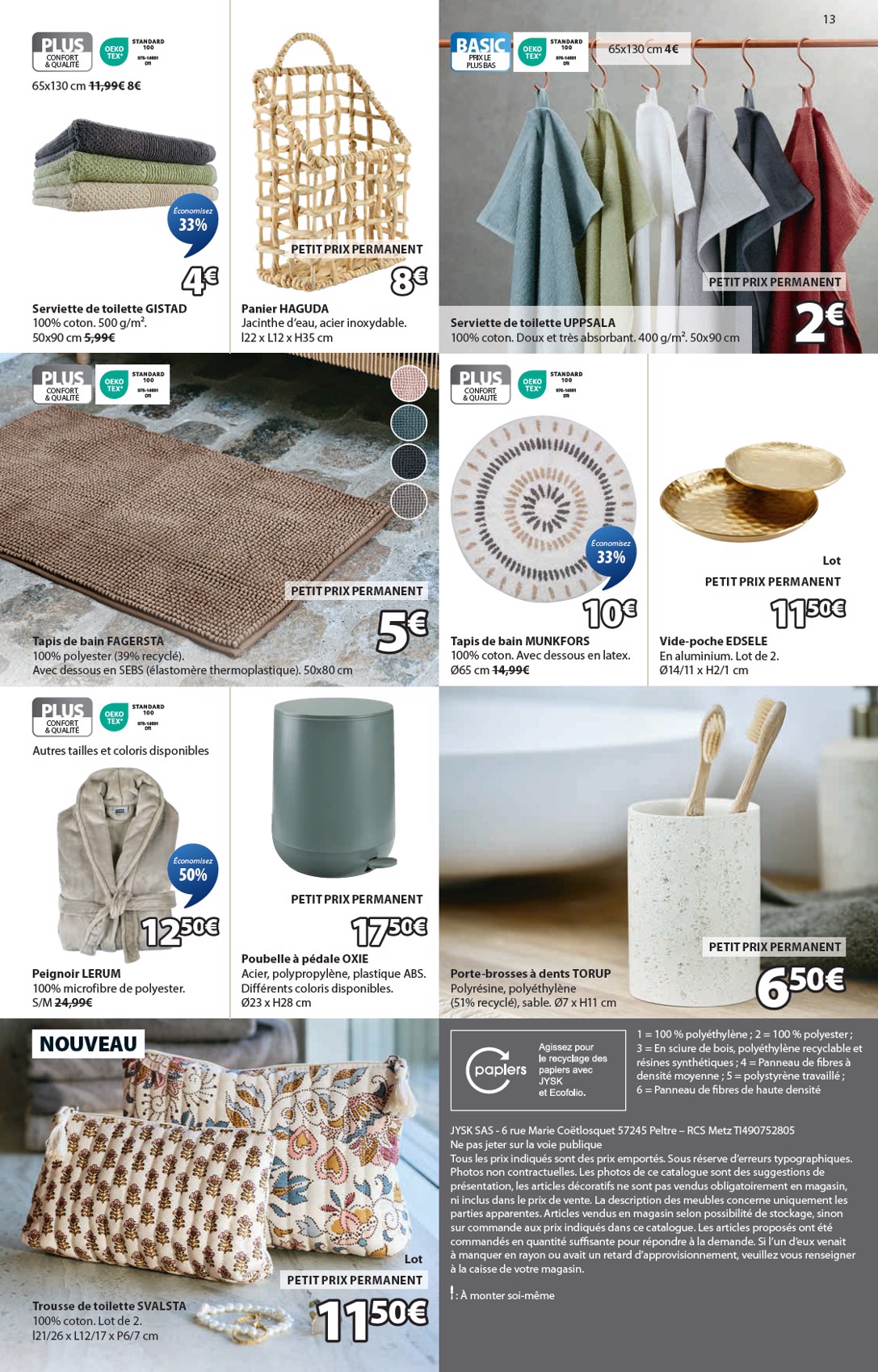 jysk - Catalogue JYSK - Offres exceptionnelles valable du 17/06 au 21/07 - page: 13