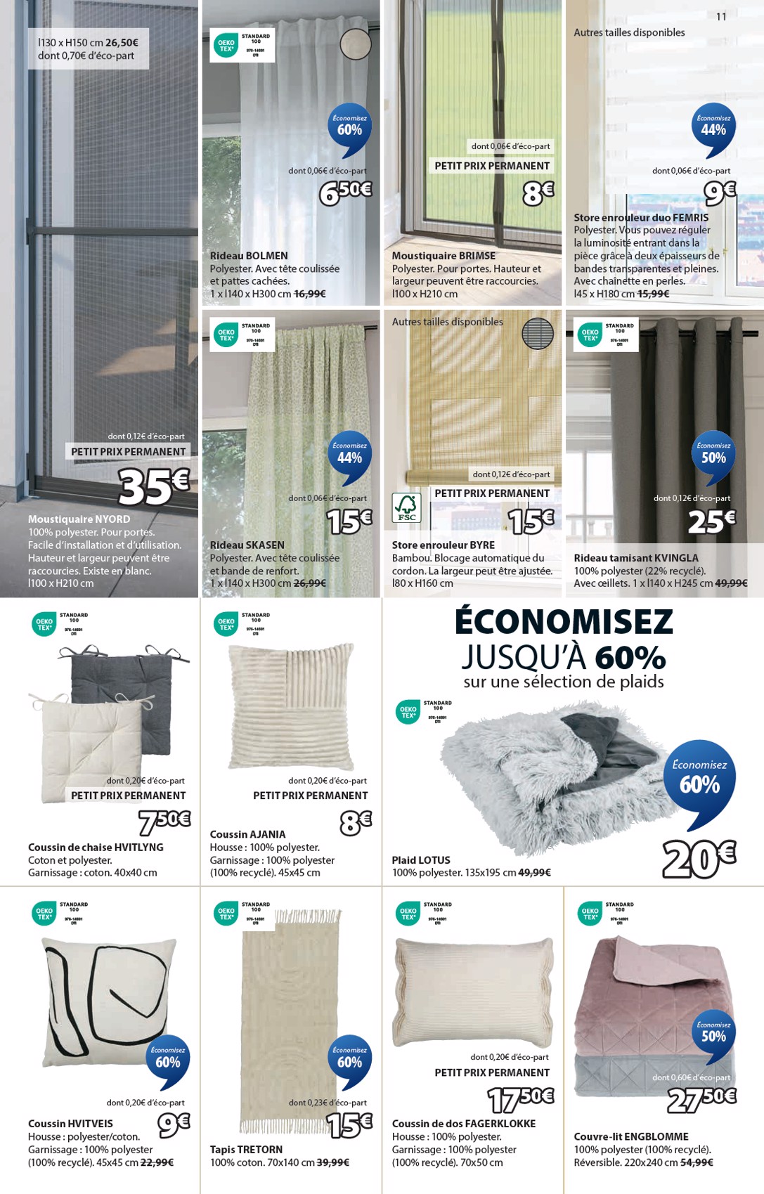 jysk - Catalogue JYSK - Offres exceptionnelles valable du 17/06 au 21/07 - page: 11