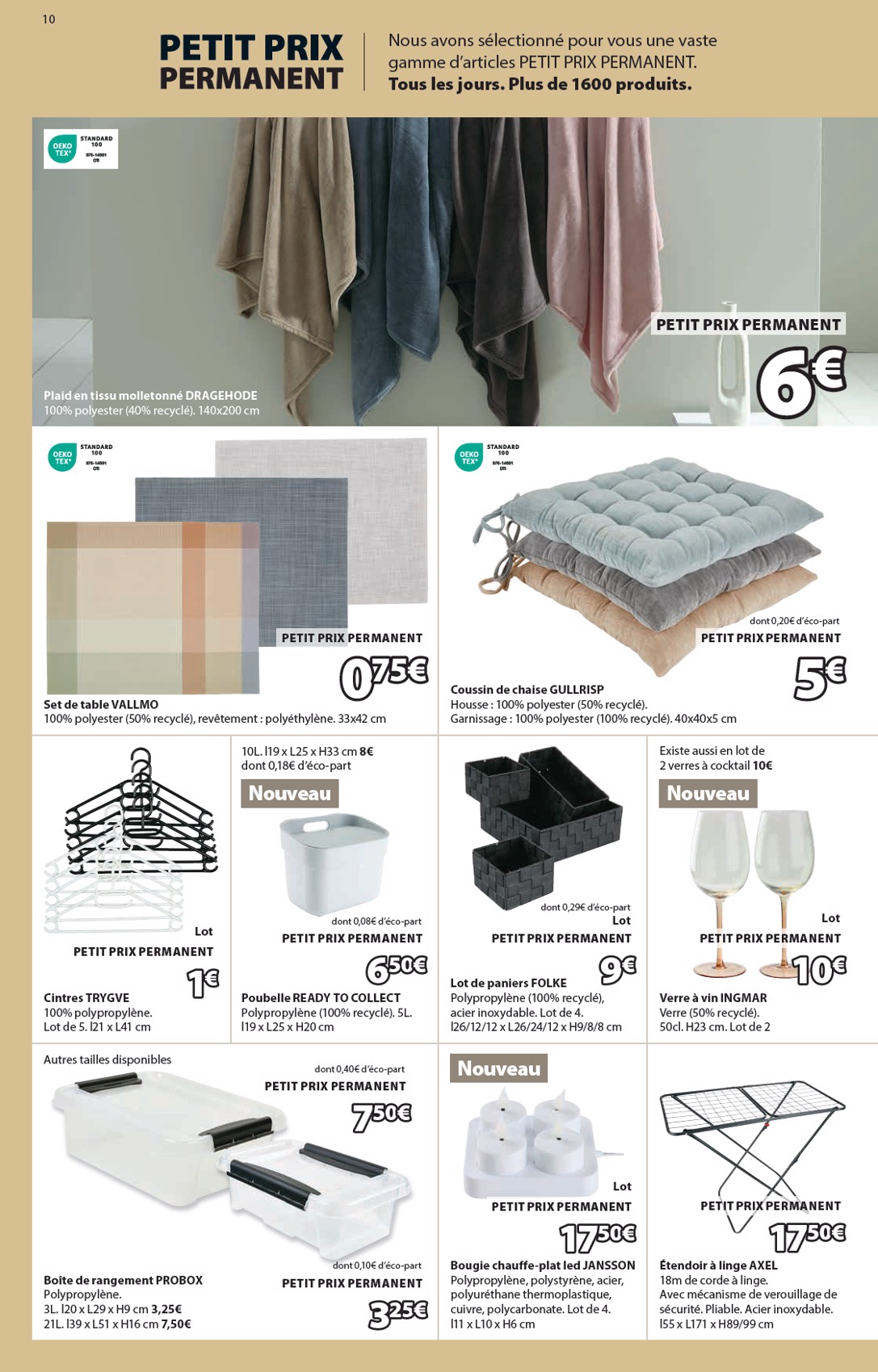 jysk - Catalogue JYSK valable du 19/08 au 01/09 - page: 10