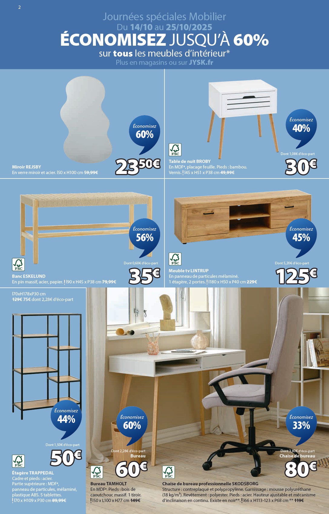 jysk - Catalogue JYSK valable du 14/10 au 01/12 - page: 2