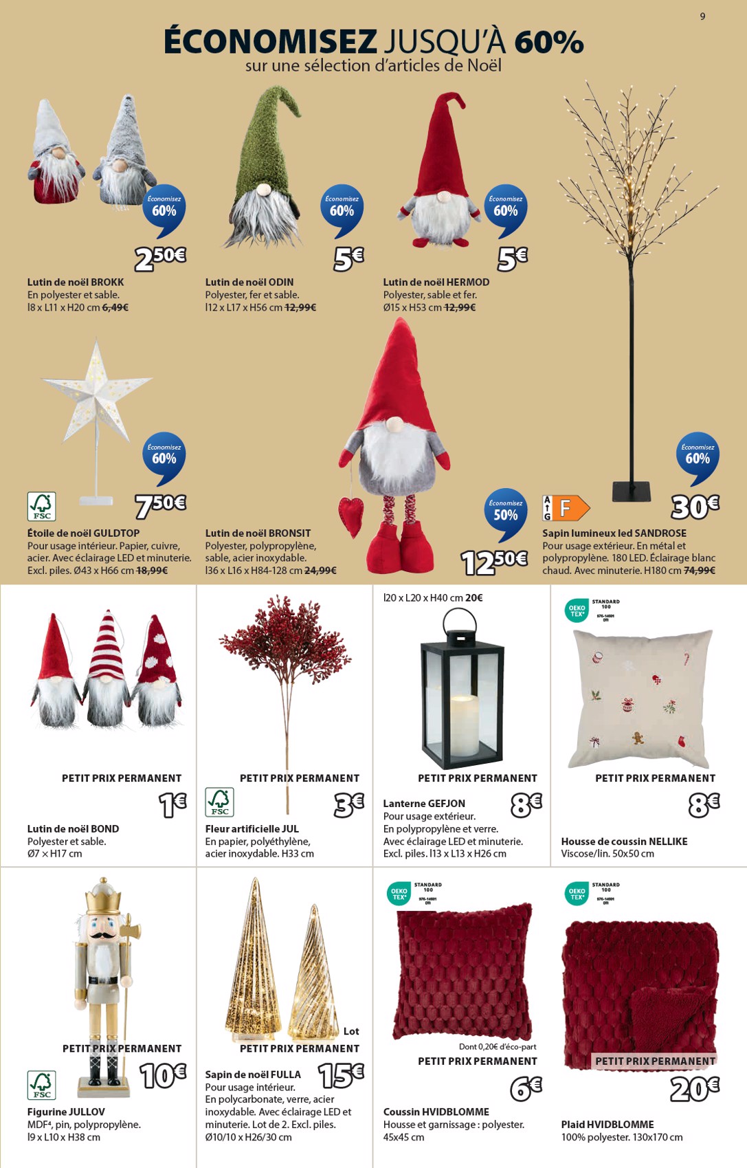 jysk - Catalogue JYSK valable du 14/10 au 01/12 - page: 9