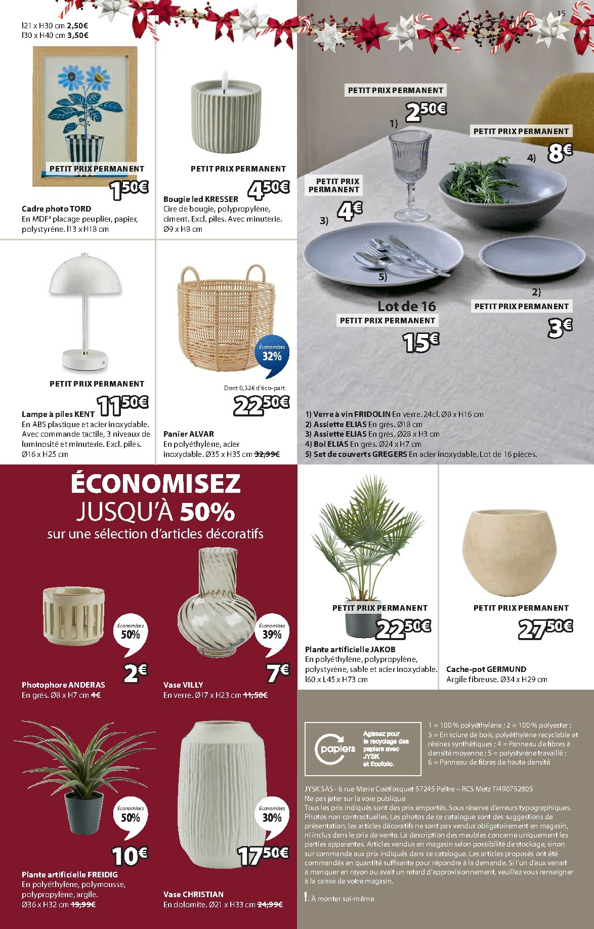 jysk - Catalogue JYSK valable du 09/12 au 31/12 - page: 15