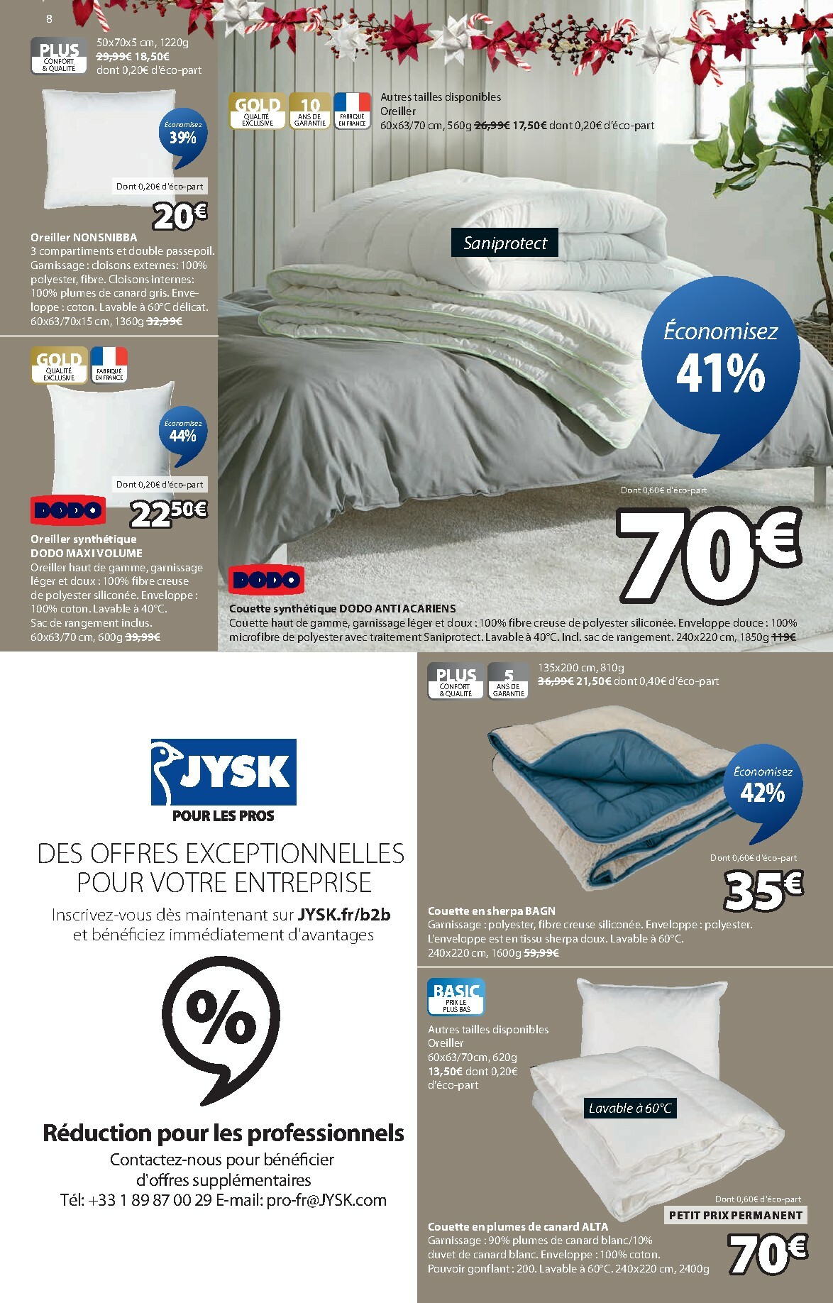 jysk - Catalogue JYSK valable du 09/12 au 31/12 - page: 8
