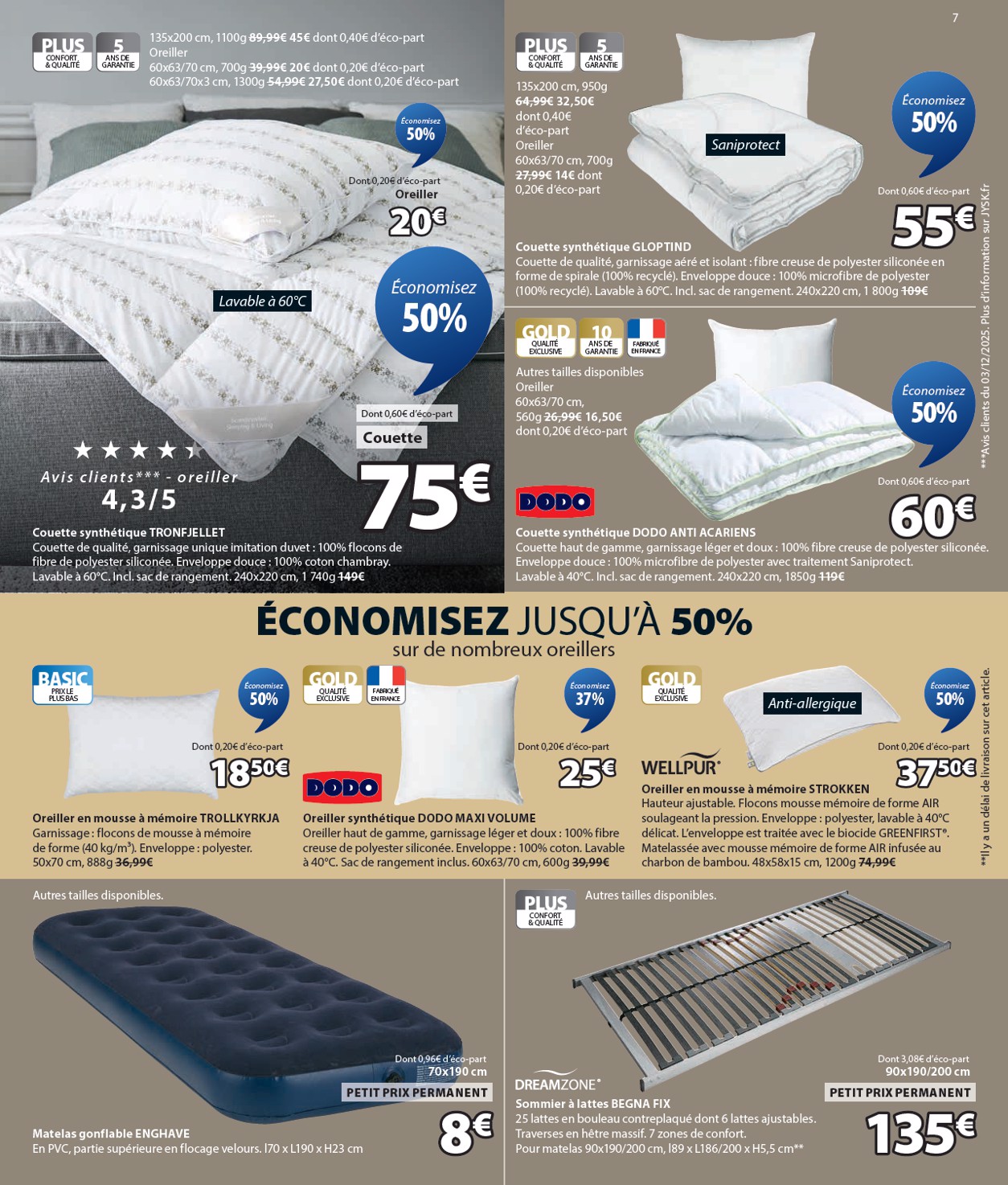 jysk - Catalogue JYSK valable du 04/02/2026 au 16/03/2026 - page: 7