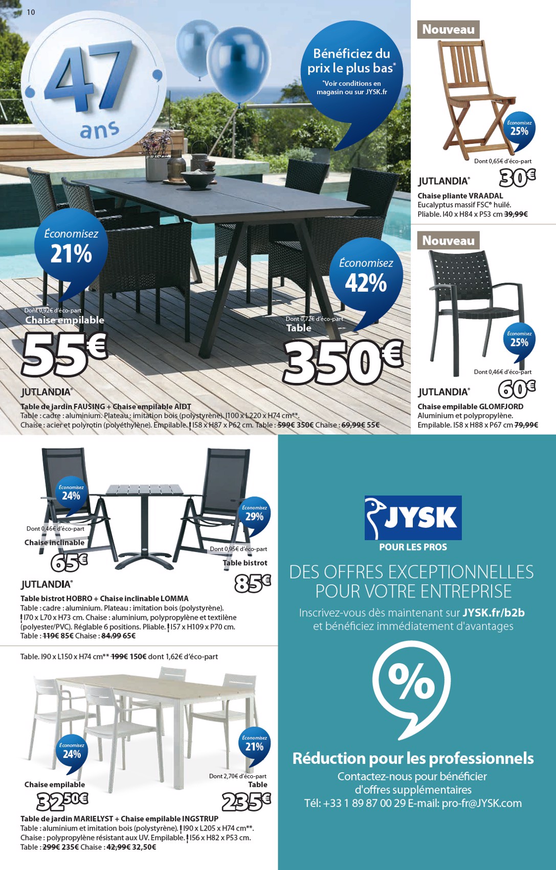 jysk - Catalogue JYSK valable du 17/03/2026 au 11/05/2026 - page: 10