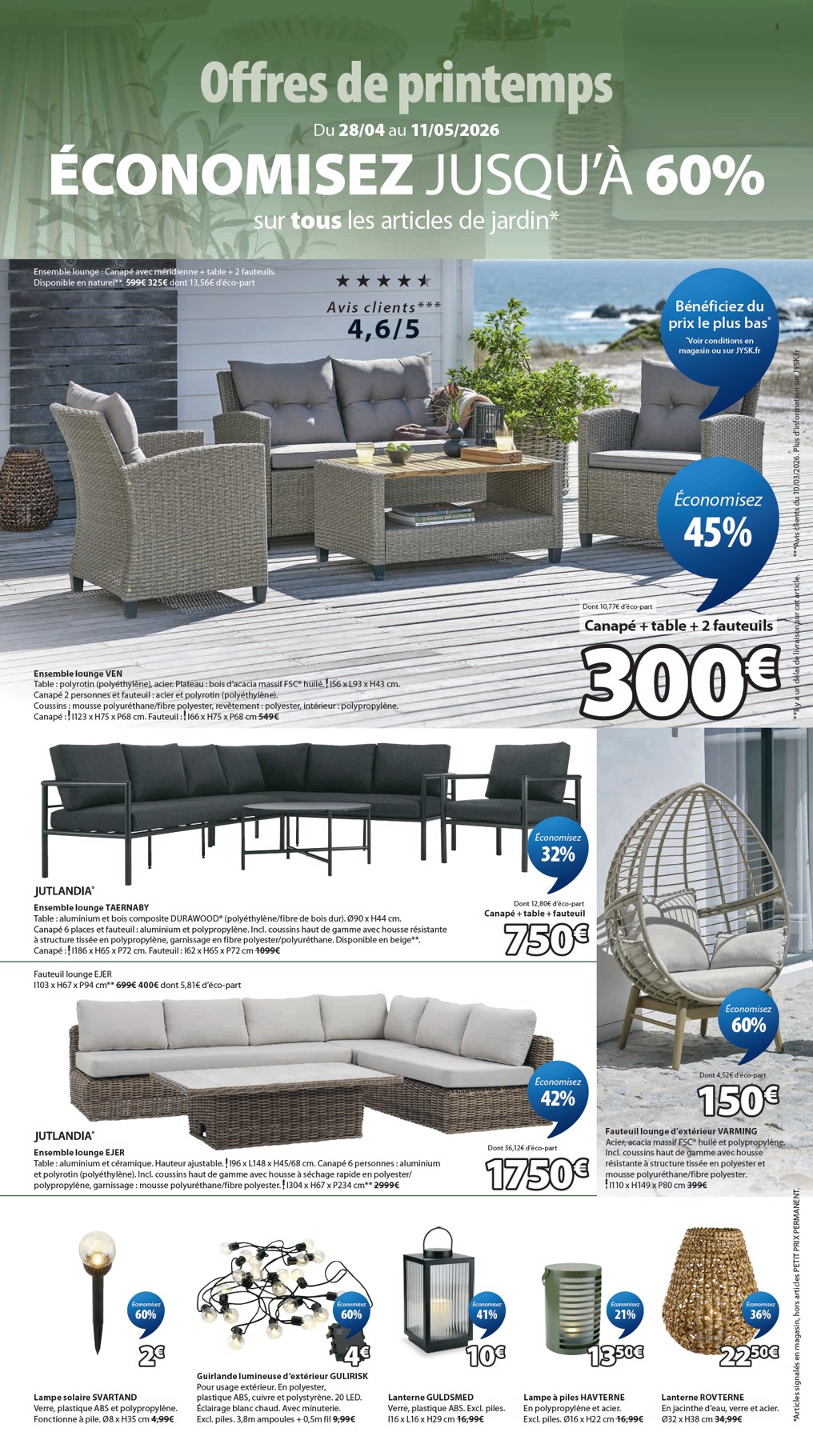 jysk - Current JYSK leaflet valid from du mardi 28/04/2026 to du lundi 11/05/2026 - page: 3