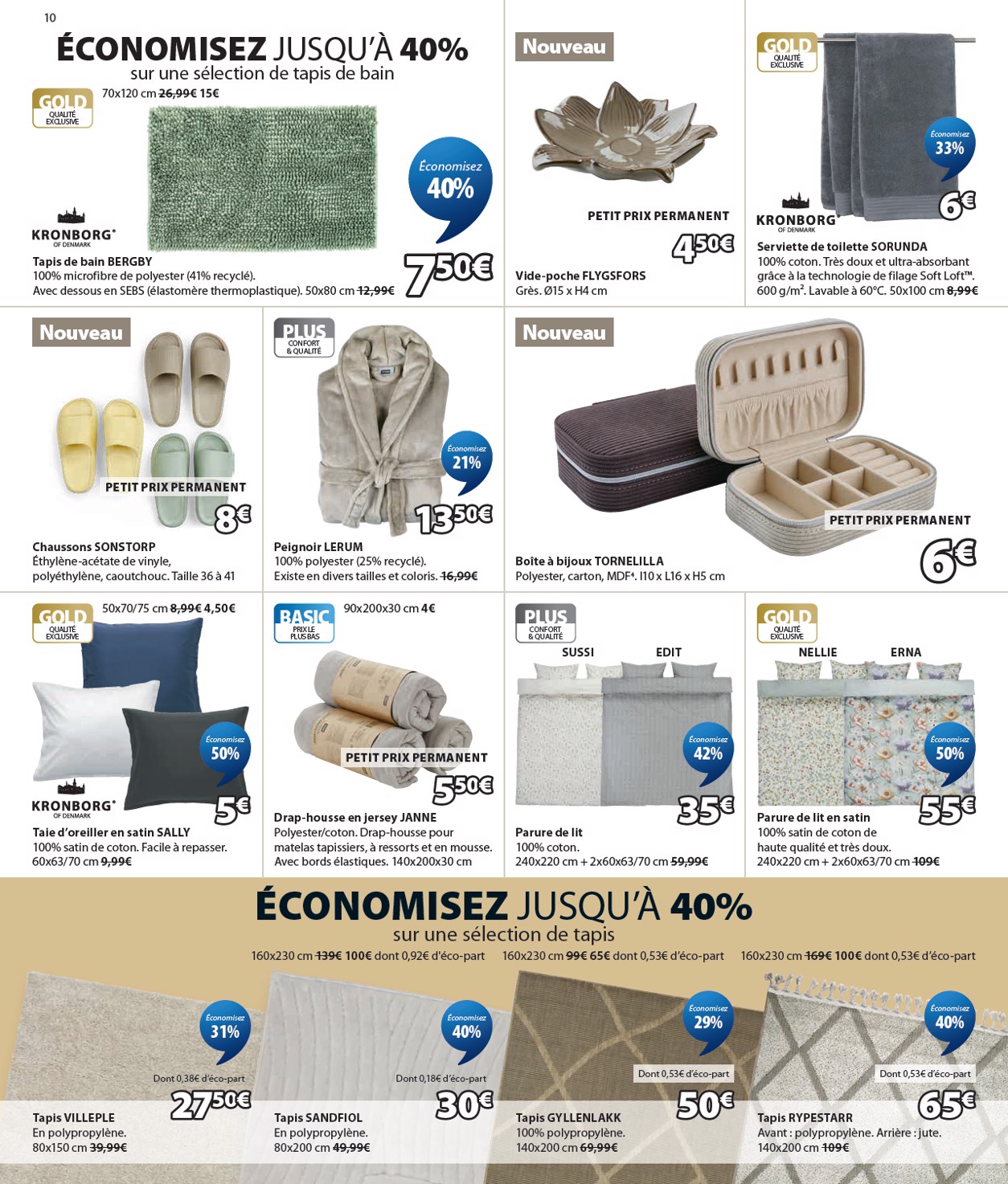 jysk - Current JYSK leaflet valid from du mardi 12/05/2026 to du lundi 15/06/2026 - page: 10