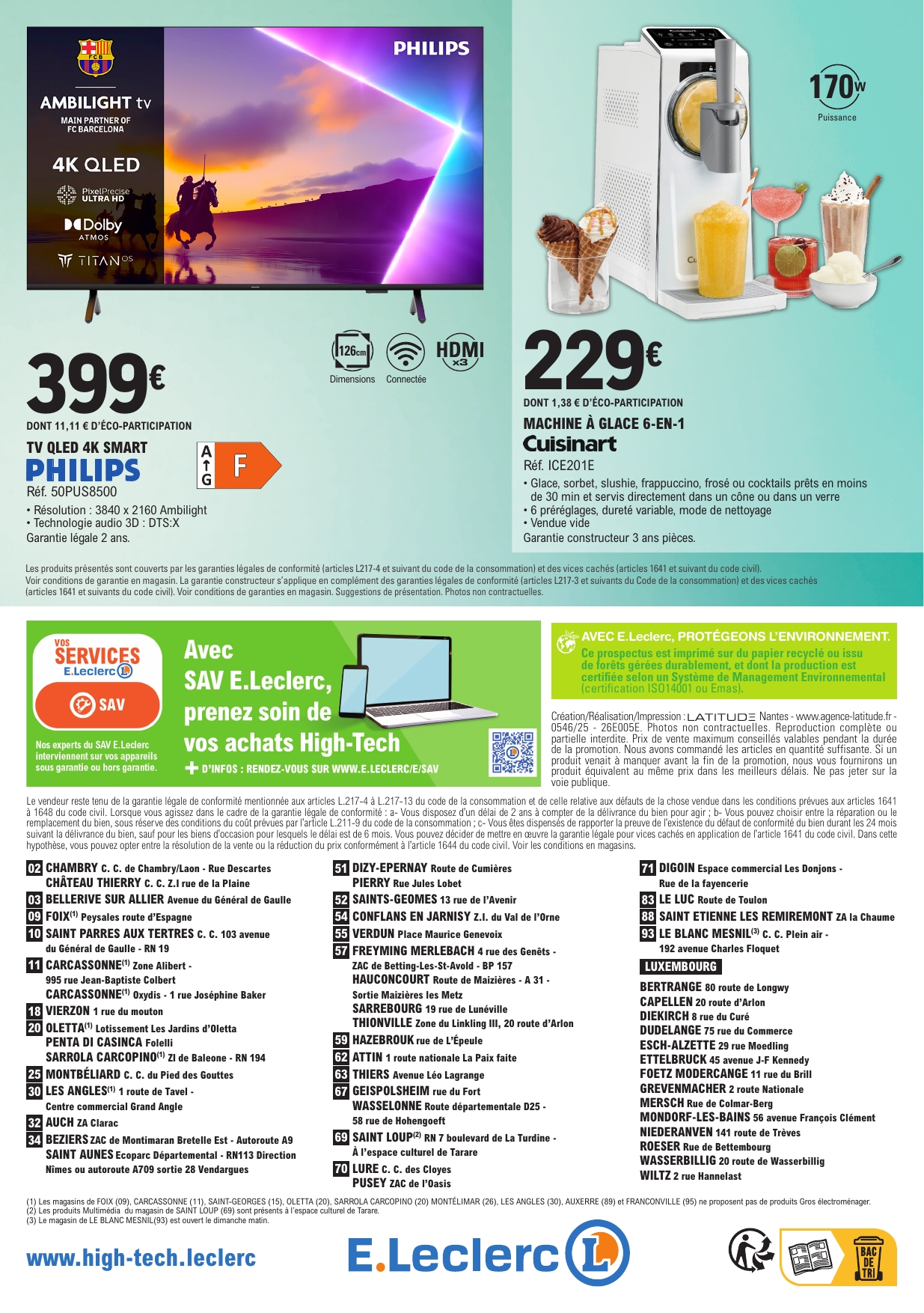 e-leclerc - Flyer E.Leclerc - Bons Plans pour la semaine prochaine du du mardi 19/05/2026 au du samedi 30/05/2026 - page: 4