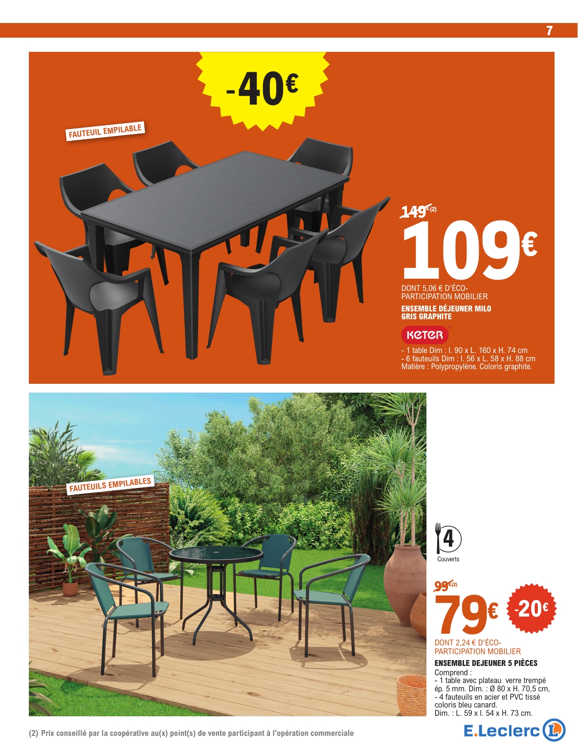 e-leclerc - Current E.Leclerc - Beaux Jours leaflet valid from du mardi 05/05/2026 to du samedi 23/05/2026 - page: 7
