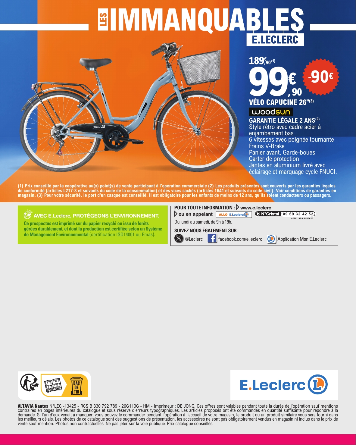 e-leclerc - Flyer E.Leclerc pour la semaine prochaine du du mardi 19/05/2026 au du samedi 30/05/2026 - page: 56