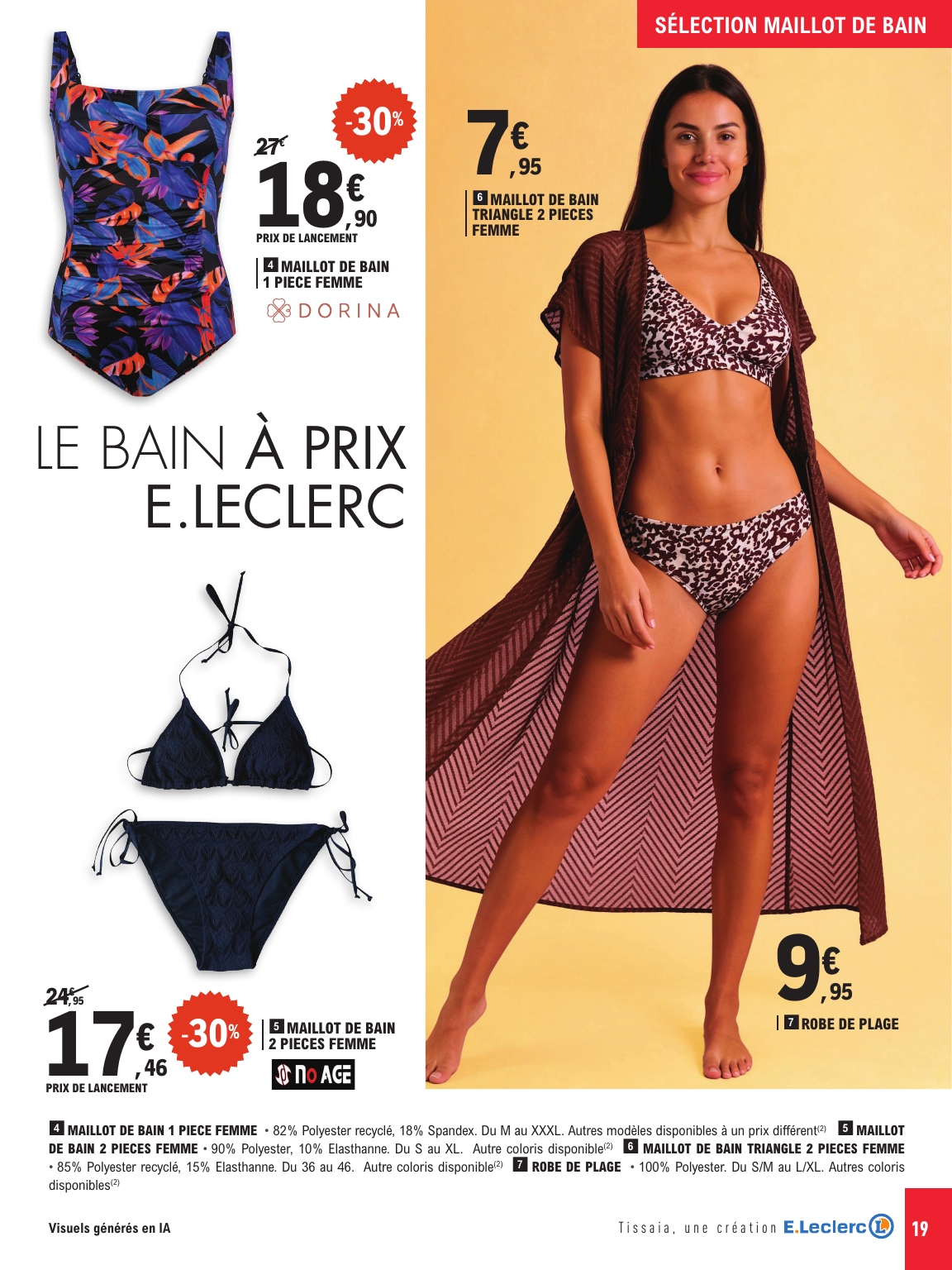 e-leclerc - Flyer E.Leclerc - Rdv Lingerie pour la semaine prochaine du du mardi 19/05/2026 au du samedi 30/05/2026 - page: 19
