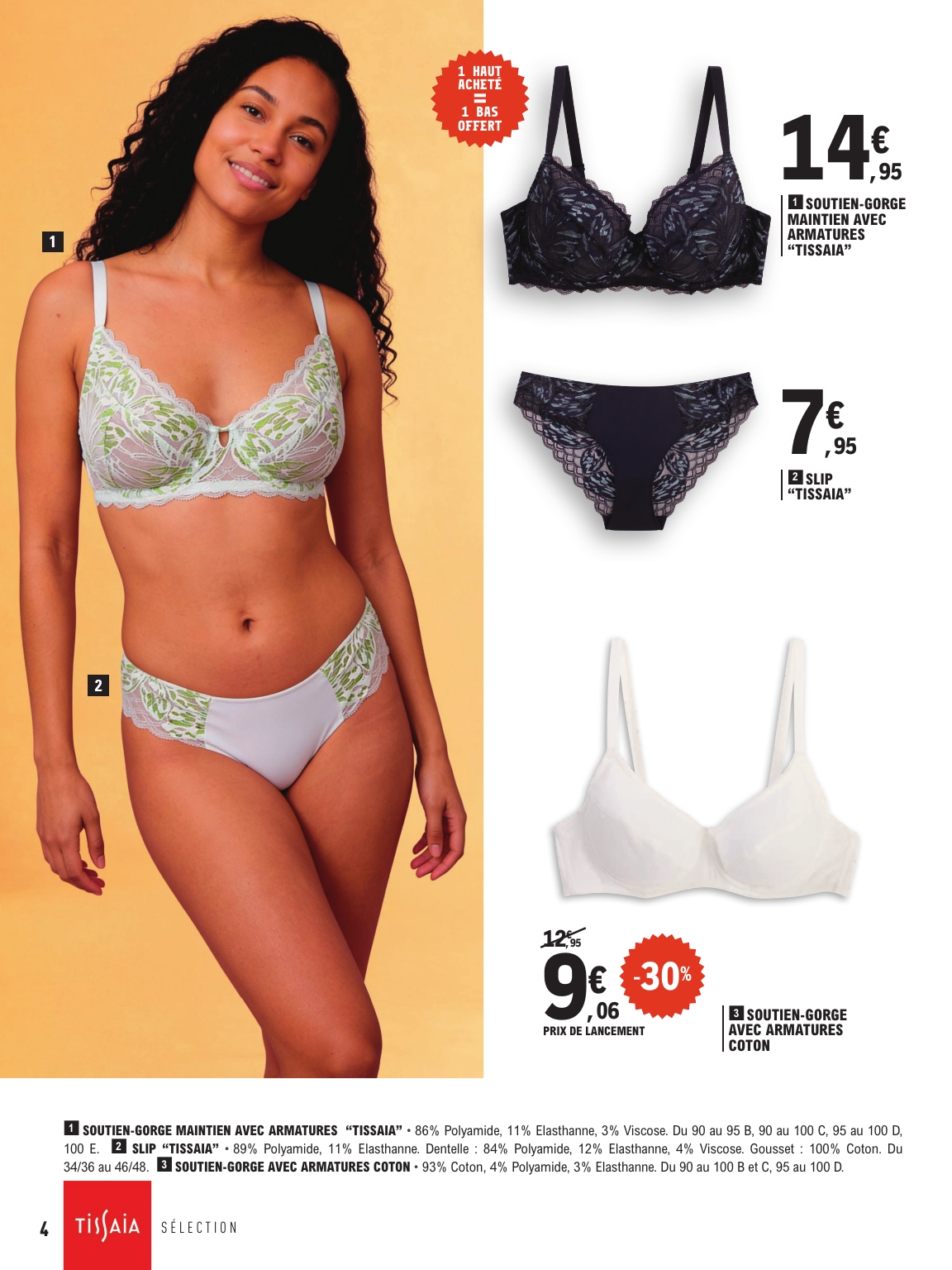 e-leclerc - Flyer E.Leclerc - Rdv Lingerie pour la semaine prochaine du du mardi 19/05/2026 au du samedi 30/05/2026 - page: 4