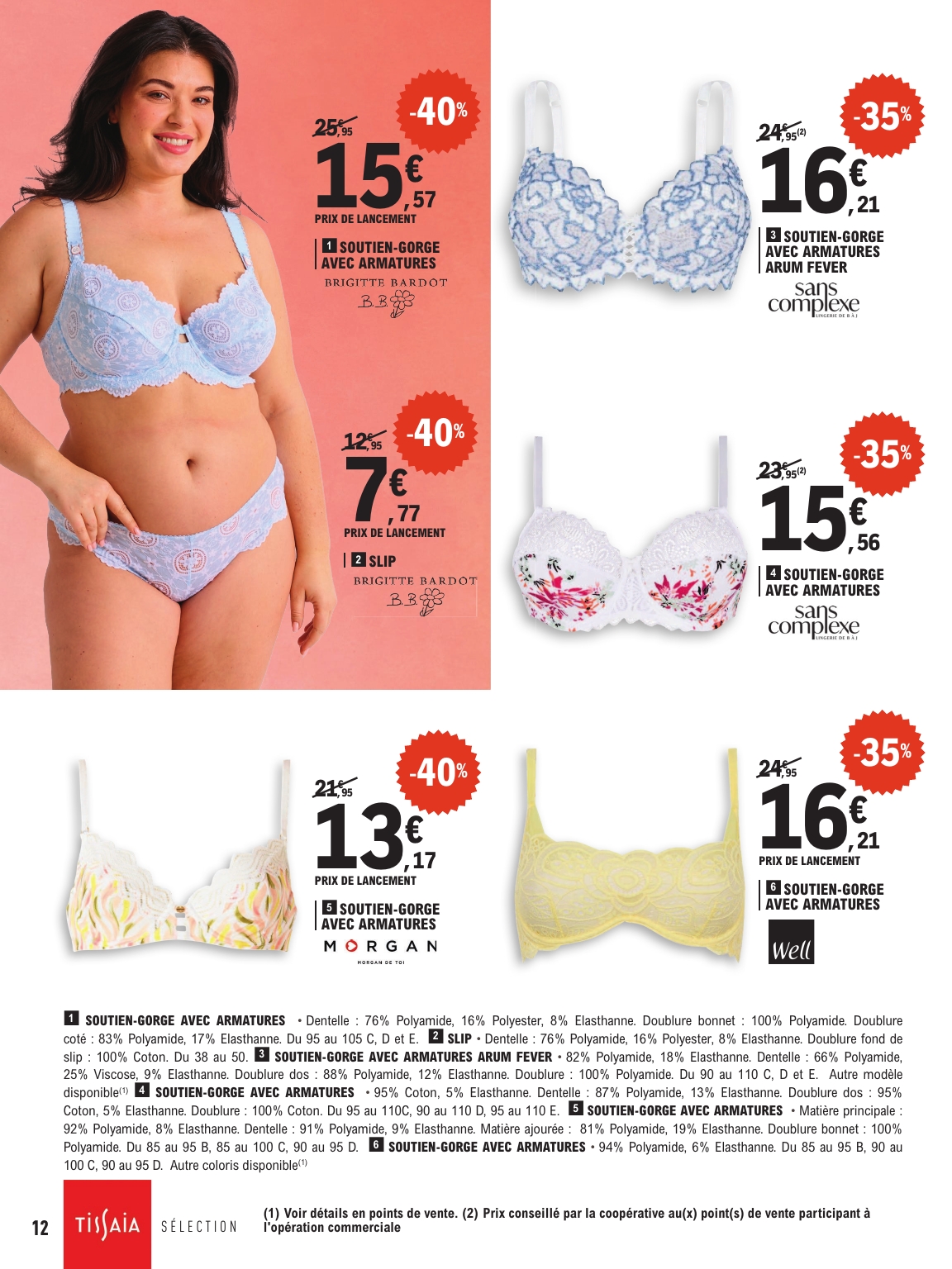e-leclerc - Flyer E.Leclerc - Rdv Lingerie pour la semaine prochaine du du mardi 19/05/2026 au du samedi 30/05/2026 - page: 12
