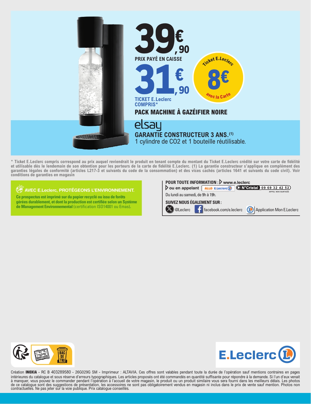 e-leclerc - Flyer E.Leclerc - Arts Ménagers pour la semaine prochaine du du mardi 26/05/2026 au du samedi 06/06/2026 - page: 12