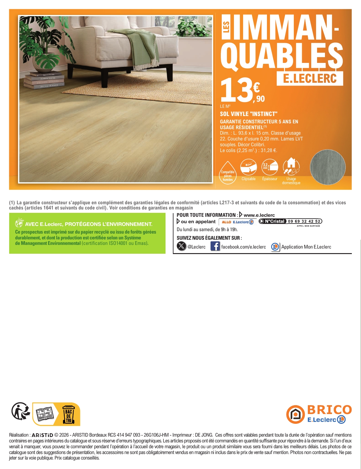e-leclerc - Flyer E.Leclerc - Brico pour la semaine prochaine du du mardi 26/05/2026 au du samedi 13/06/2026 - page: 28