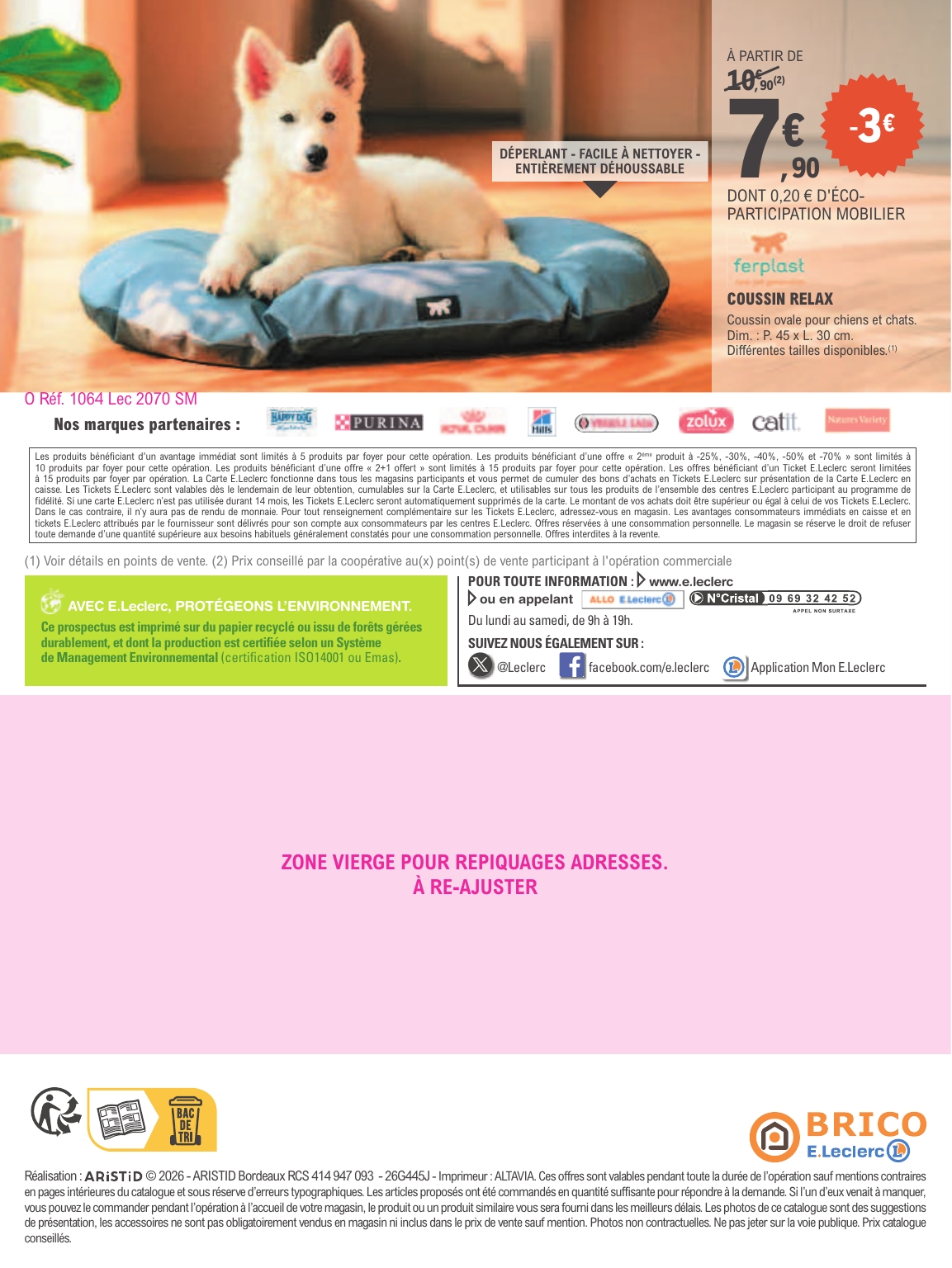 e-leclerc - Flyer E.Leclerc - Animalerie pour la semaine prochaine du du mardi 02/06/2026 au du samedi 13/06/2026 - page: 12