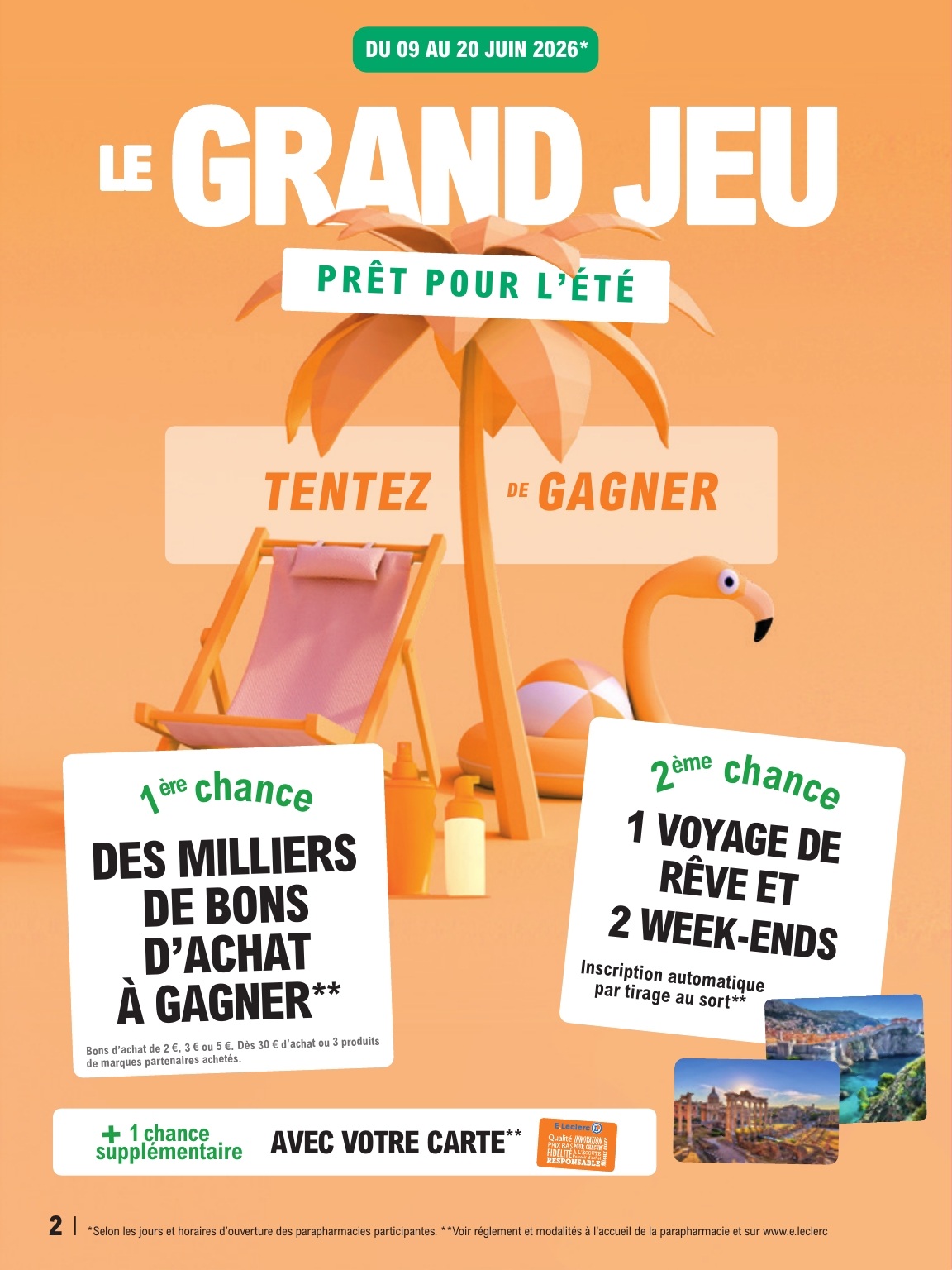 e-leclerc - Flyer E.Leclerc - Parapharmacie pour la semaine prochaine du du mardi 09/06/2026 au du samedi 20/06/2026 - page: 2