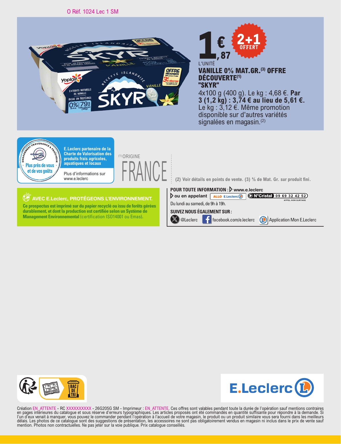 e-leclerc - Flyer E.Leclerc pour la semaine prochaine du du mardi 16/06/2026 au du samedi 27/06/2026 - page: 12