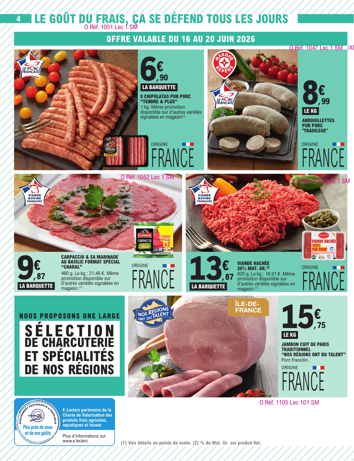 e-leclerc - Flyer E.Leclerc pour la semaine prochaine du du mardi 16/06/2026 au du samedi 27/06/2026 - page: 4