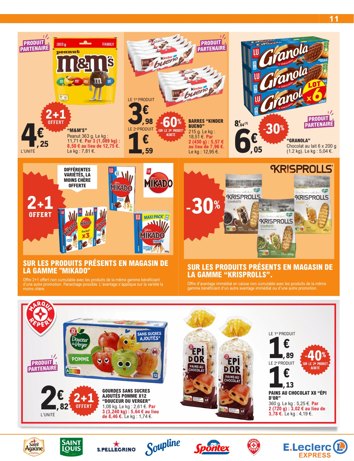 e-leclerc - Flyer E.Leclerc - Express pour la semaine prochaine du du mardi 23/06/2026 au du samedi 04/07/2026 - page: 11