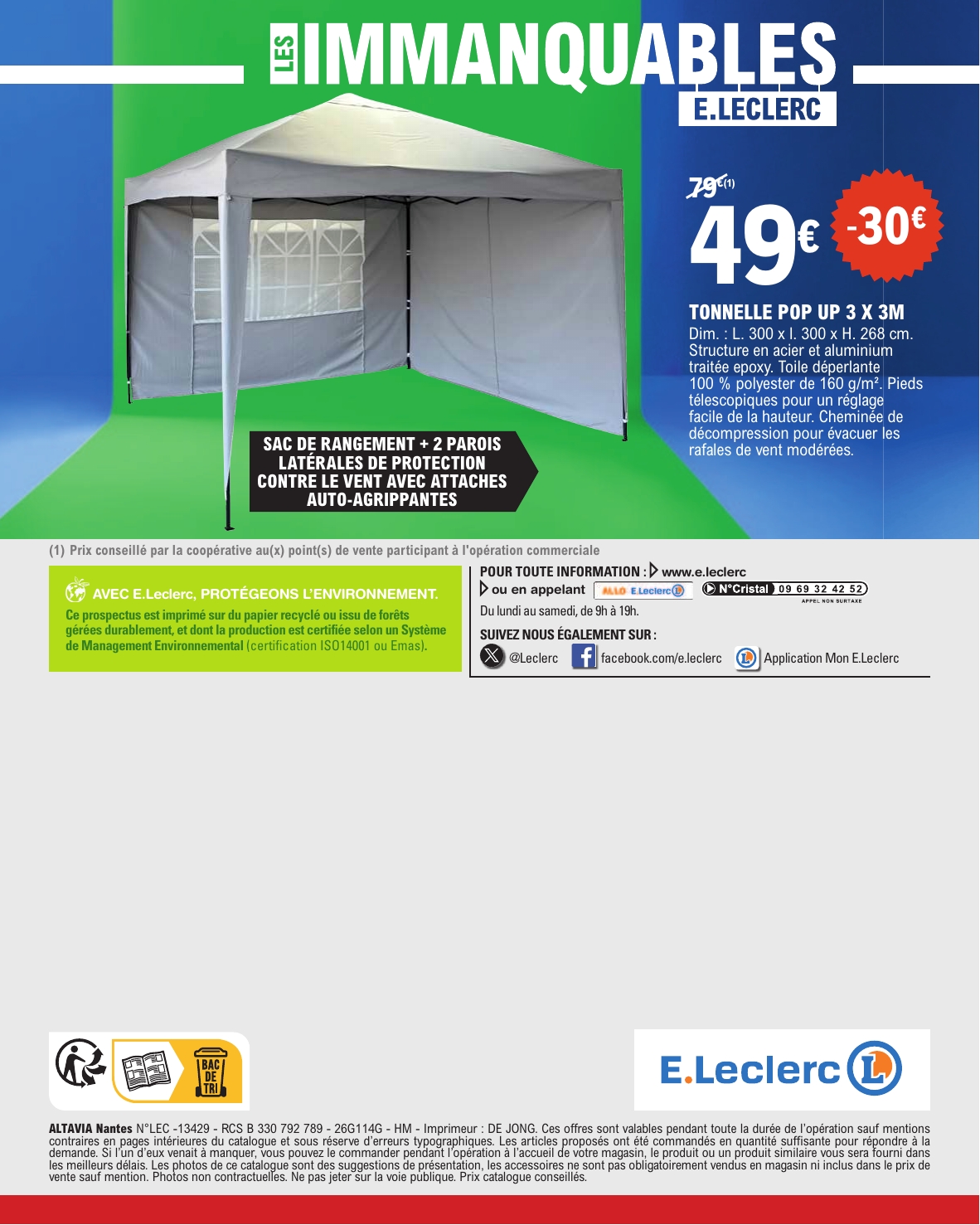 e-leclerc - Flyer E.Leclerc pour la semaine prochaine du du mardi 23/06/2026 au du samedi 04/07/2026 - page: 64