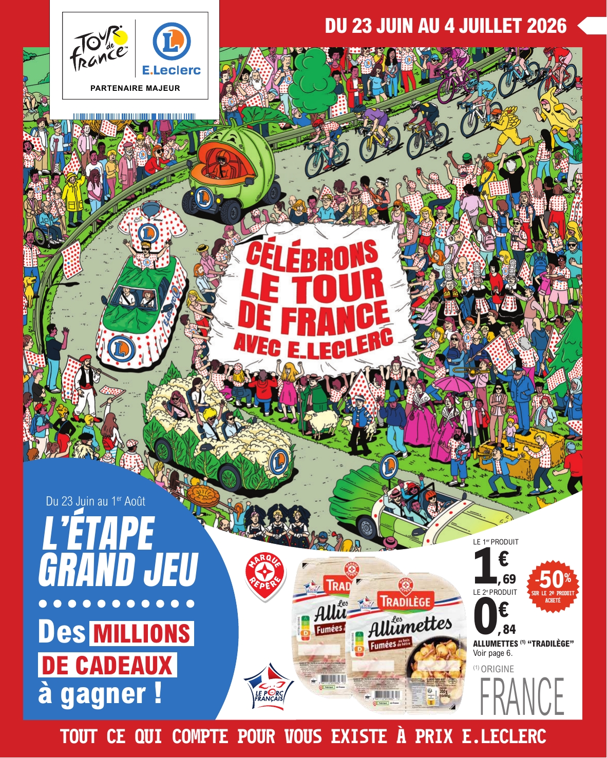 e-leclerc - Flyer E.Leclerc pour la semaine prochaine du du mardi 23/06/2026 au du samedi 04/07/2026