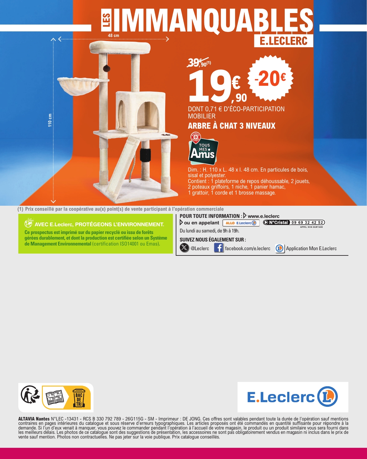 e-leclerc - Flyer E.Leclerc pour la semaine prochaine du du mardi 30/06/2026 au du samedi 11/07/2026 - page: 36