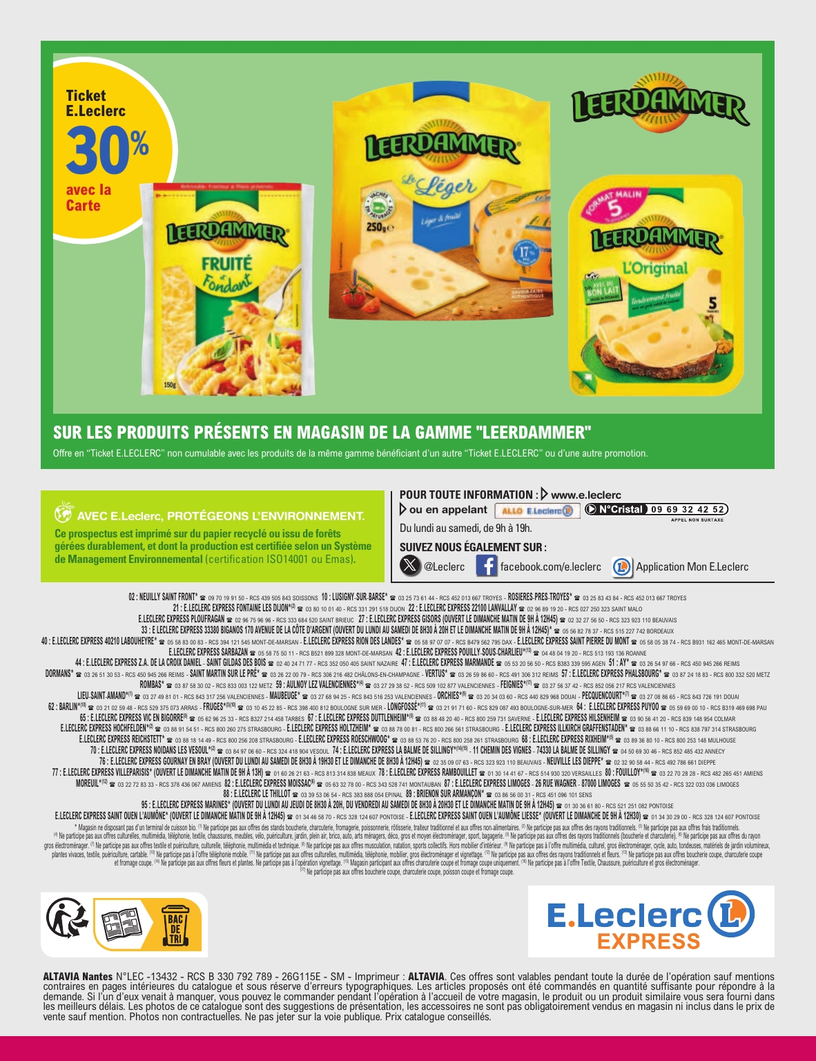 e-leclerc - Flyer E.Leclerc - Express pour la semaine prochaine du du mardi 30/06/2026 au du samedi 11/07/2026 - page: 12