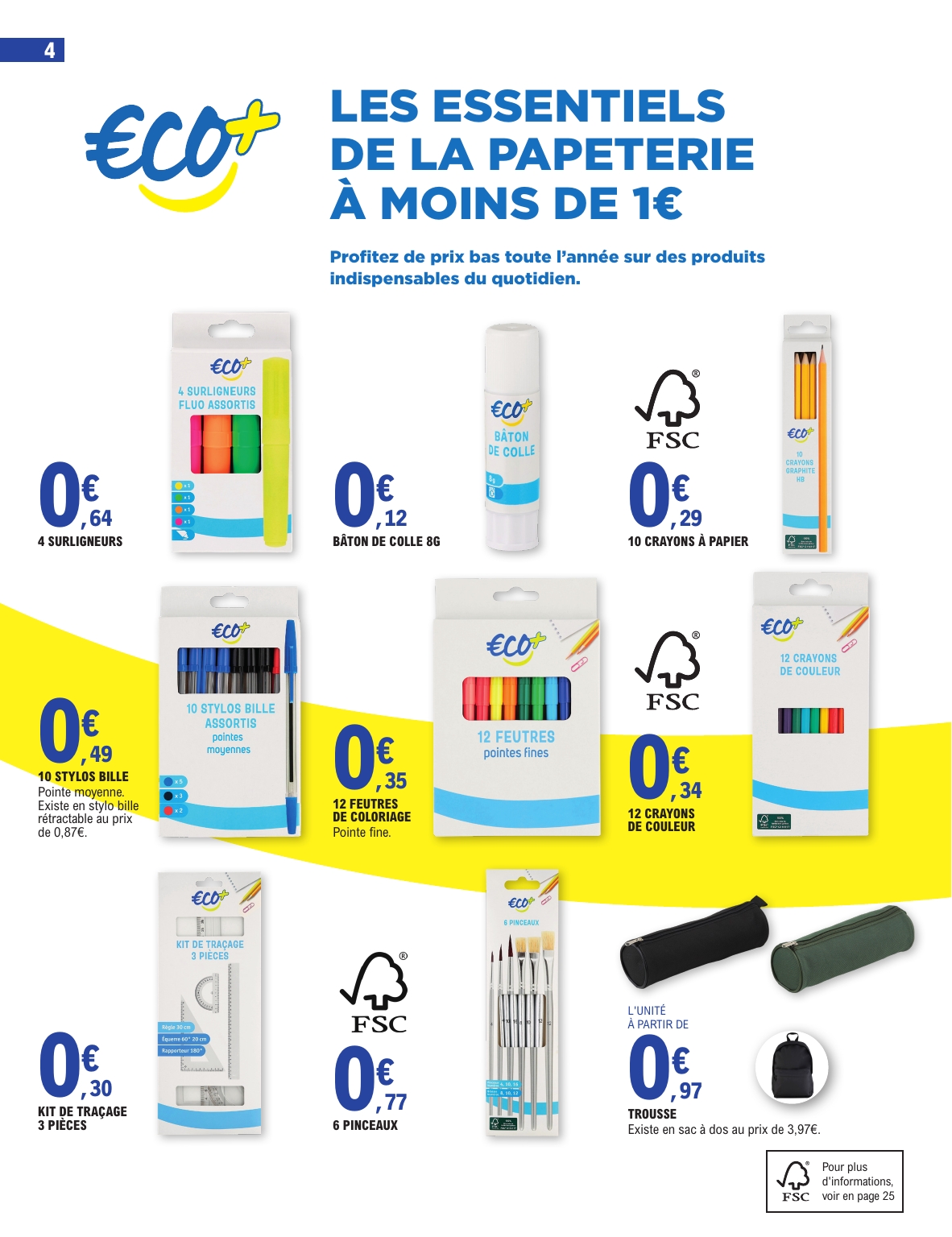 e-leclerc - Flyer E.Leclerc - Rentrée des Classes pour la semaine prochaine du du mardi 28/07/2026 au du samedi 29/08/2026 - page: 4