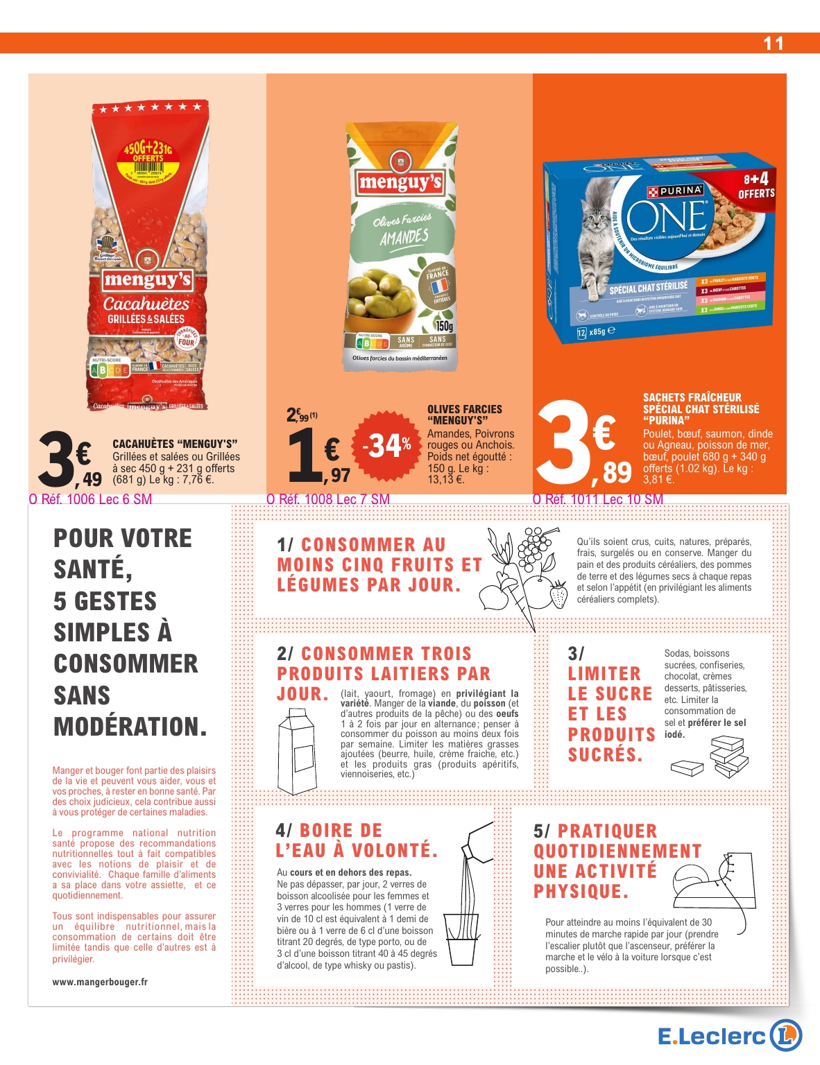 e-leclerc - Flyer E.Leclerc pour la semaine prochaine du du mardi 11/08/2026 au du samedi 22/08/2026 - page: 11