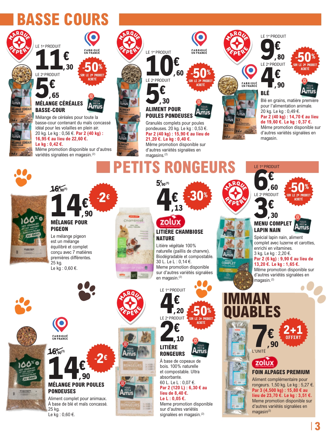 e-leclerc - Flyer E.Leclerc - Maxi formats, mini prix pour la semaine prochaine du du mardi 18/08/2026 au du samedi 29/08/2026 - page: 3
