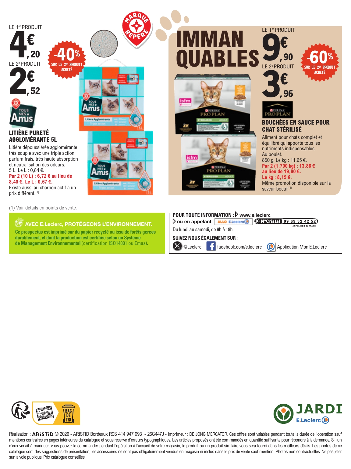 e-leclerc - Flyer E.Leclerc - Maxi formats, mini prix pour la semaine prochaine du du mardi 18/08/2026 au du samedi 29/08/2026 - page: 4