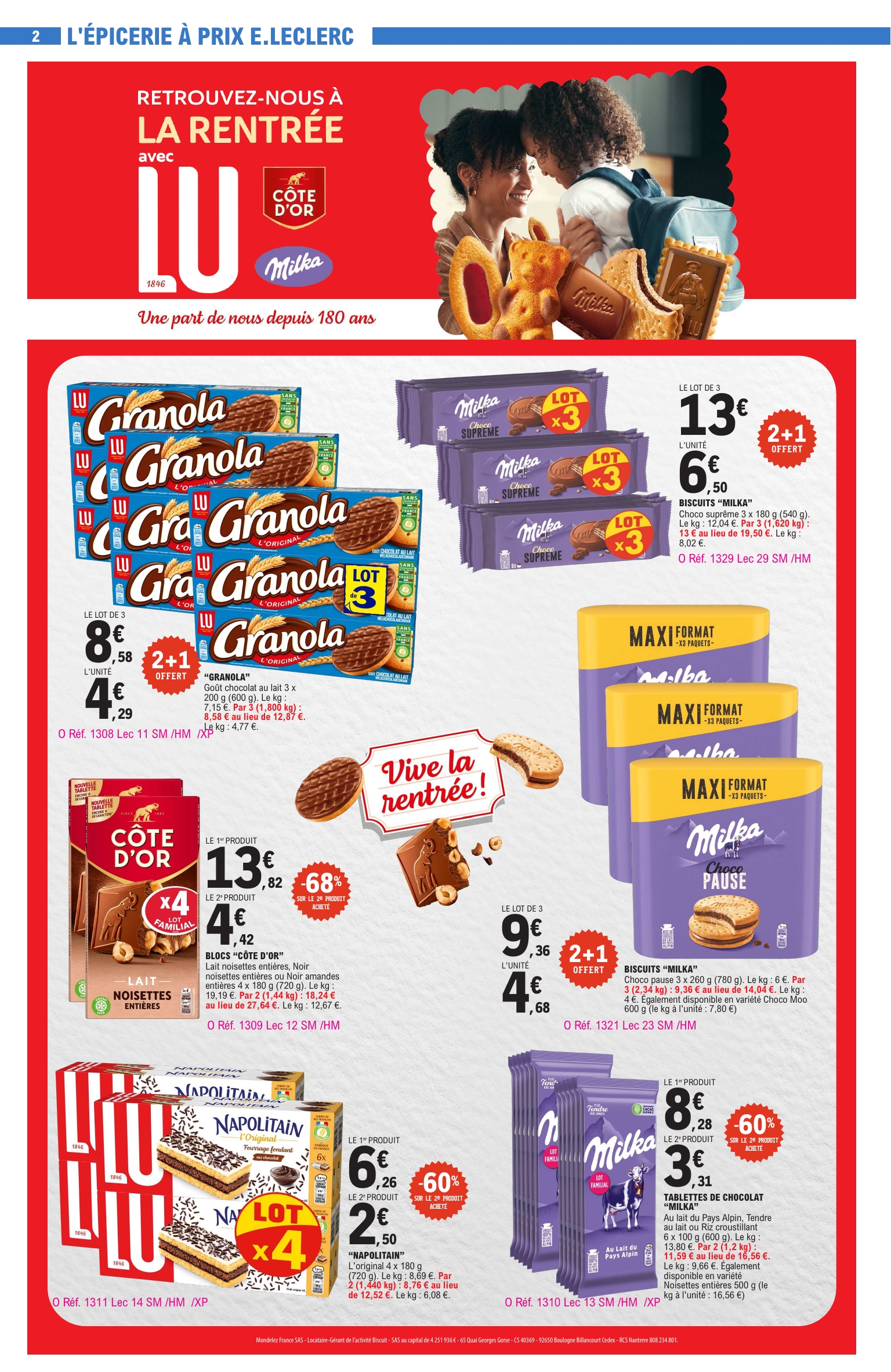 e-leclerc - Flyer E.Leclerc - MaxiFormatsMaxiEconomies pour la semaine prochaine du du mardi 25/08/2026 au du samedi 05/09/2026 - page: 2