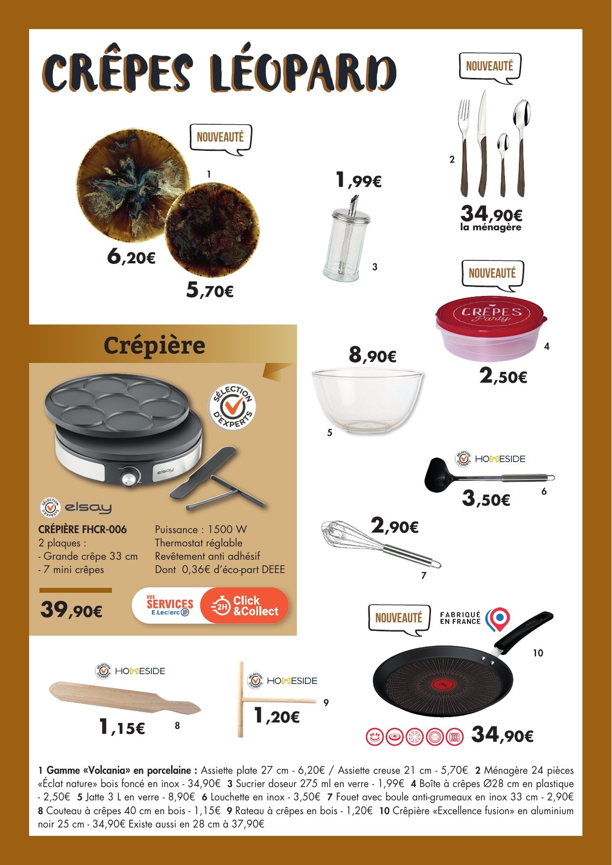 e-leclerc - Flyer E.Leclerc - La table d'automne pour la semaine prochaine du du mardi 01/09/2026 au du dimanche 29/11/2026 - page: 18