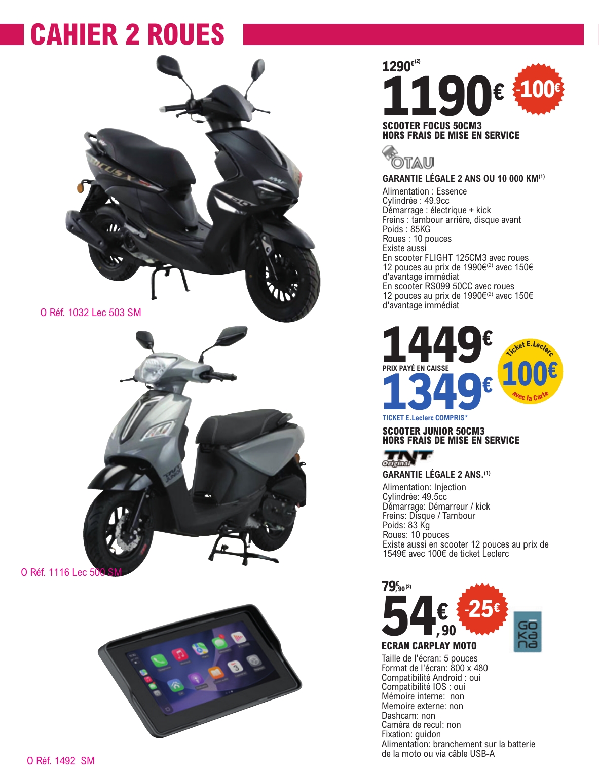 e-leclerc - Flyer E.Leclerc - L'Auto pour la semaine prochaine du du mardi 01/09/2026 au du samedi 19/09/2026 - page: 13