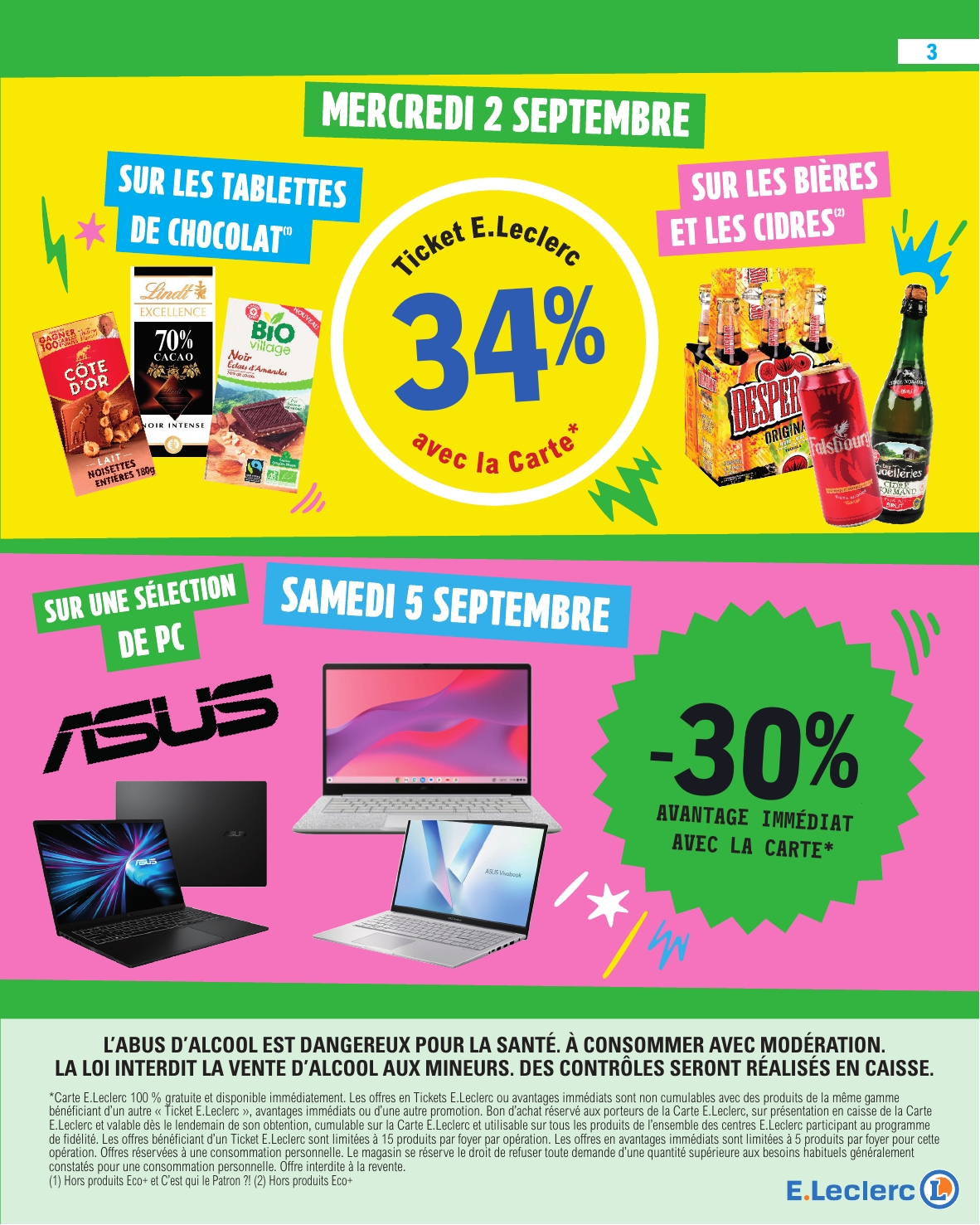 e-leclerc - Flyer E.Leclerc - Le goûter fait sa rentrée pour la semaine prochaine du du mardi 01/09/2026 au du samedi 12/09/2026 - page: 3