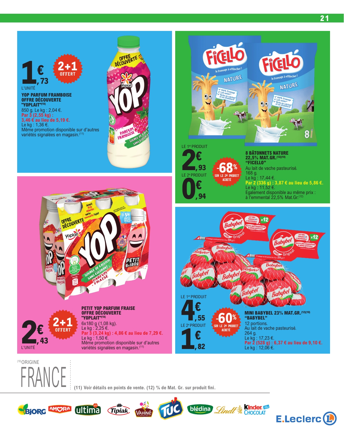 e-leclerc - Flyer E.Leclerc - Le goûter fait sa rentrée pour la semaine prochaine du du mardi 01/09/2026 au du samedi 12/09/2026 - page: 21