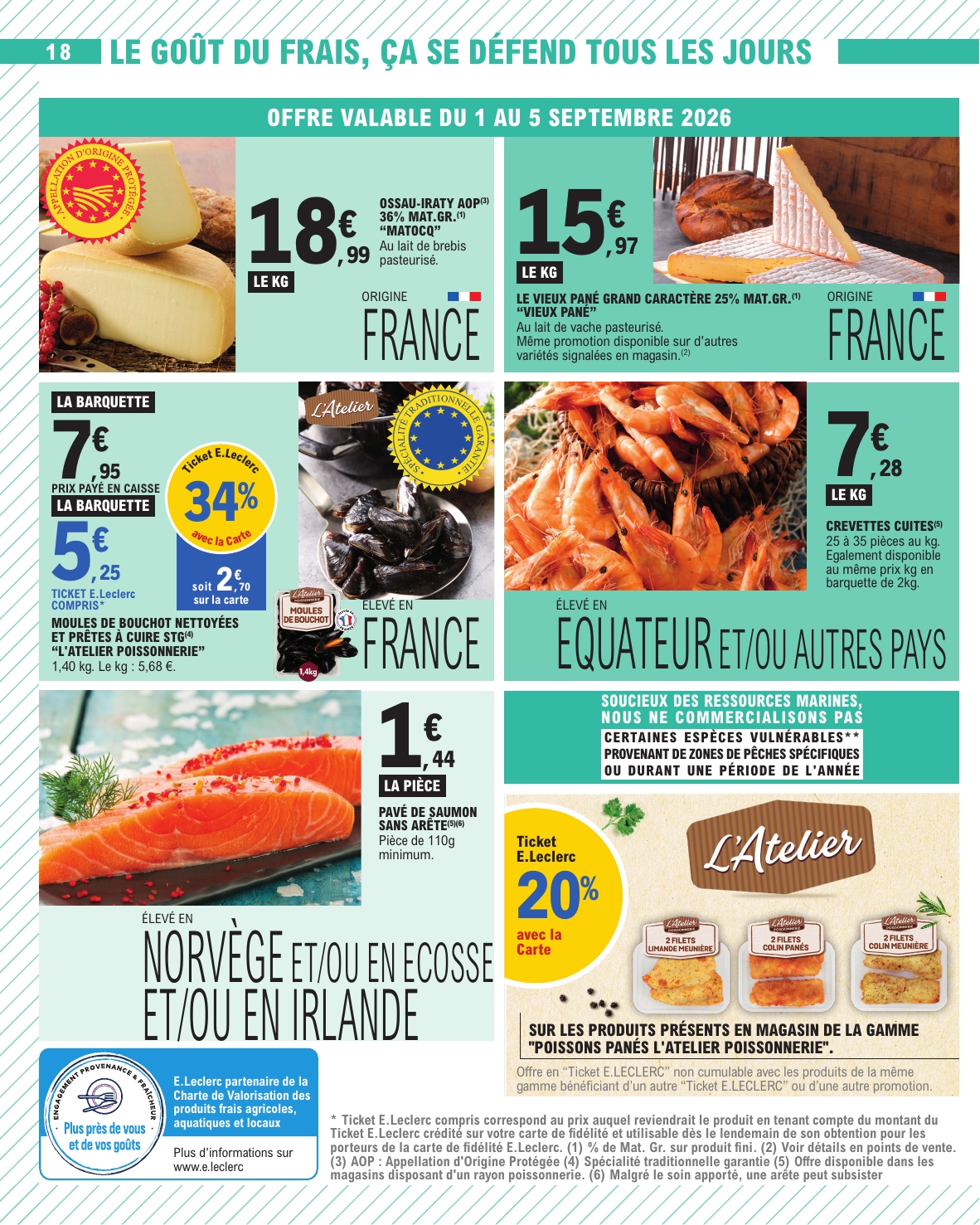 e-leclerc - Flyer E.Leclerc - Le goûter fait sa rentrée pour la semaine prochaine du du mardi 01/09/2026 au du samedi 12/09/2026 - page: 18