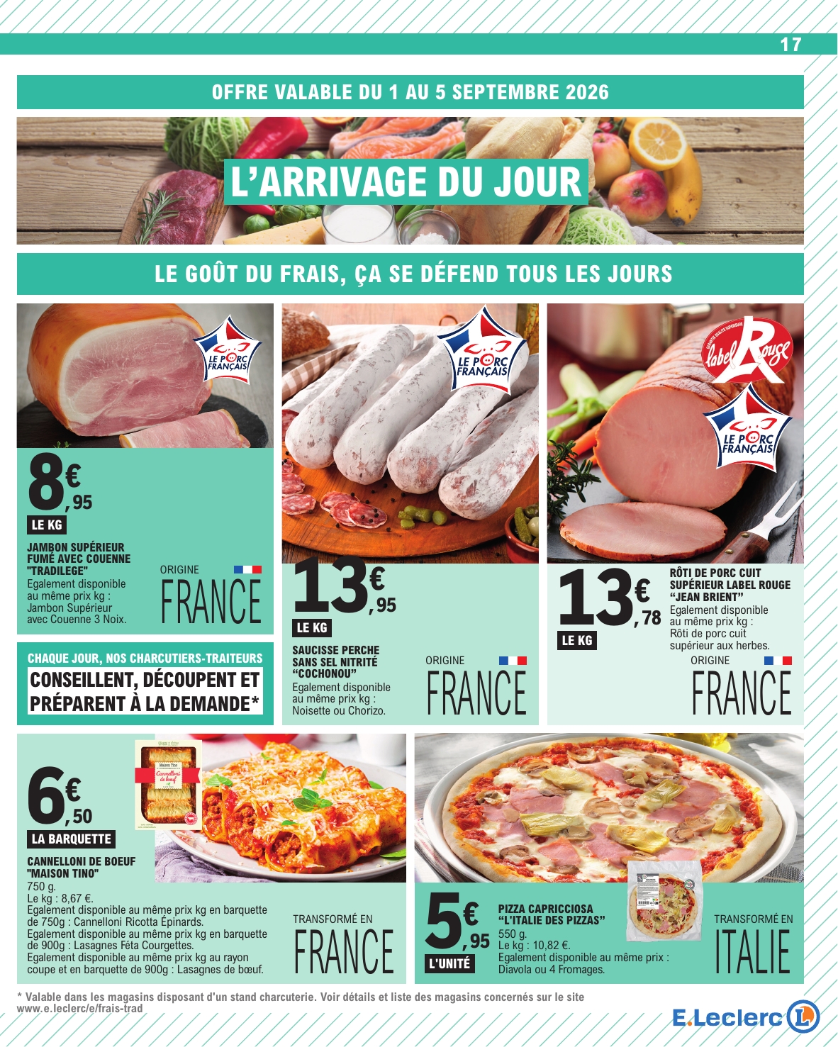 e-leclerc - Flyer E.Leclerc - Le goûter fait sa rentrée pour la semaine prochaine du du mardi 01/09/2026 au du samedi 12/09/2026 - page: 17