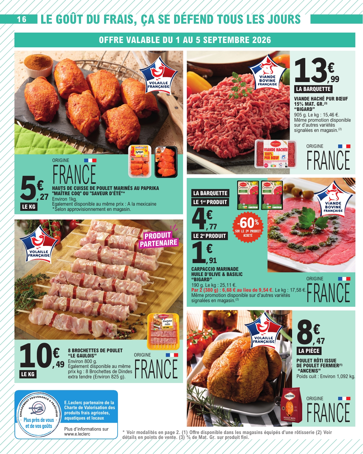 e-leclerc - Flyer E.Leclerc - Le goûter fait sa rentrée pour la semaine prochaine du du mardi 01/09/2026 au du samedi 12/09/2026 - page: 16