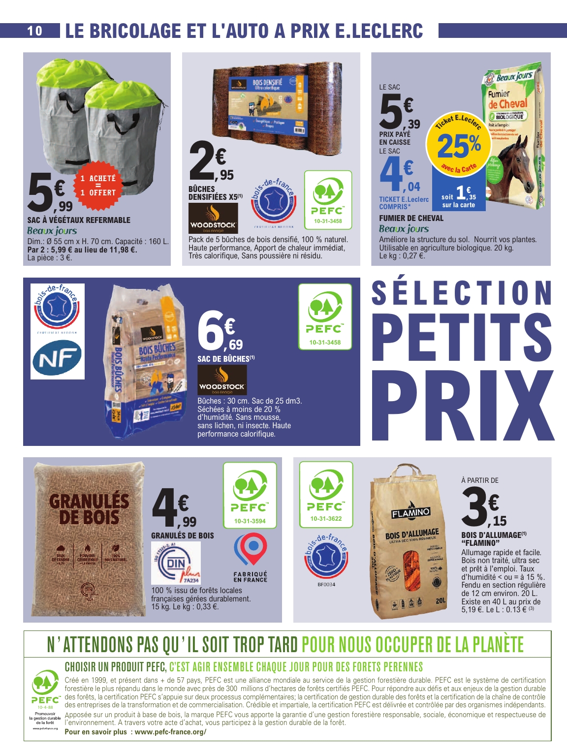 e-leclerc - Flyer E.Leclerc - Petits prix pour la semaine prochaine du du mardi 08/09/2026 au du samedi 19/09/2026 - page: 10