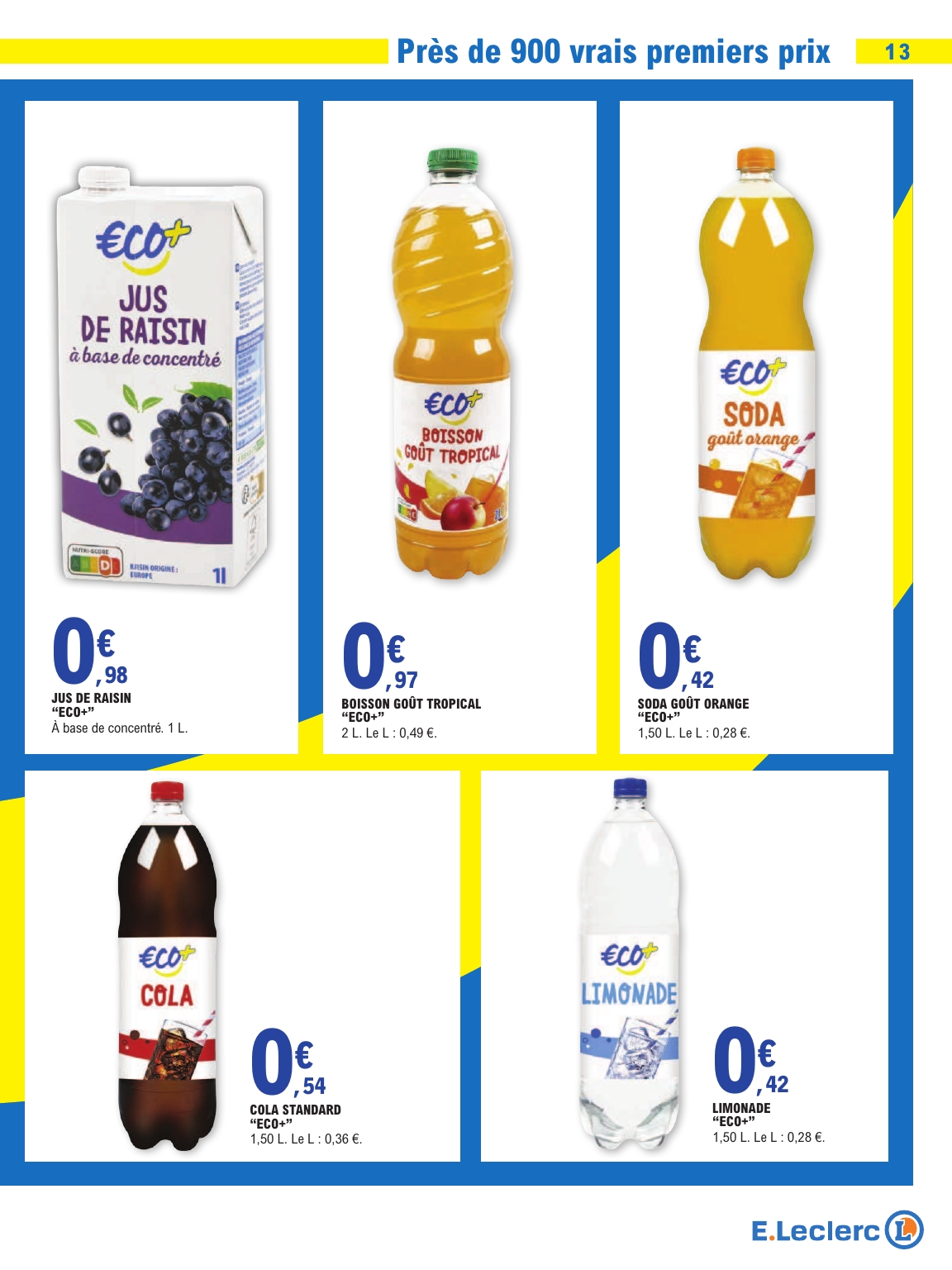 e-leclerc - Flyer E.Leclerc - Petits prix pour la semaine prochaine du du mardi 08/09/2026 au du samedi 19/09/2026 - page: 13