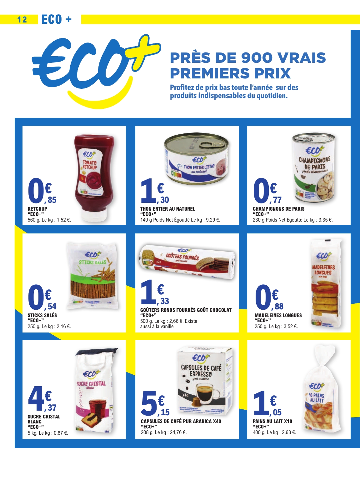e-leclerc - Flyer E.Leclerc - Petits prix pour la semaine prochaine du du mardi 08/09/2026 au du samedi 19/09/2026 - page: 12