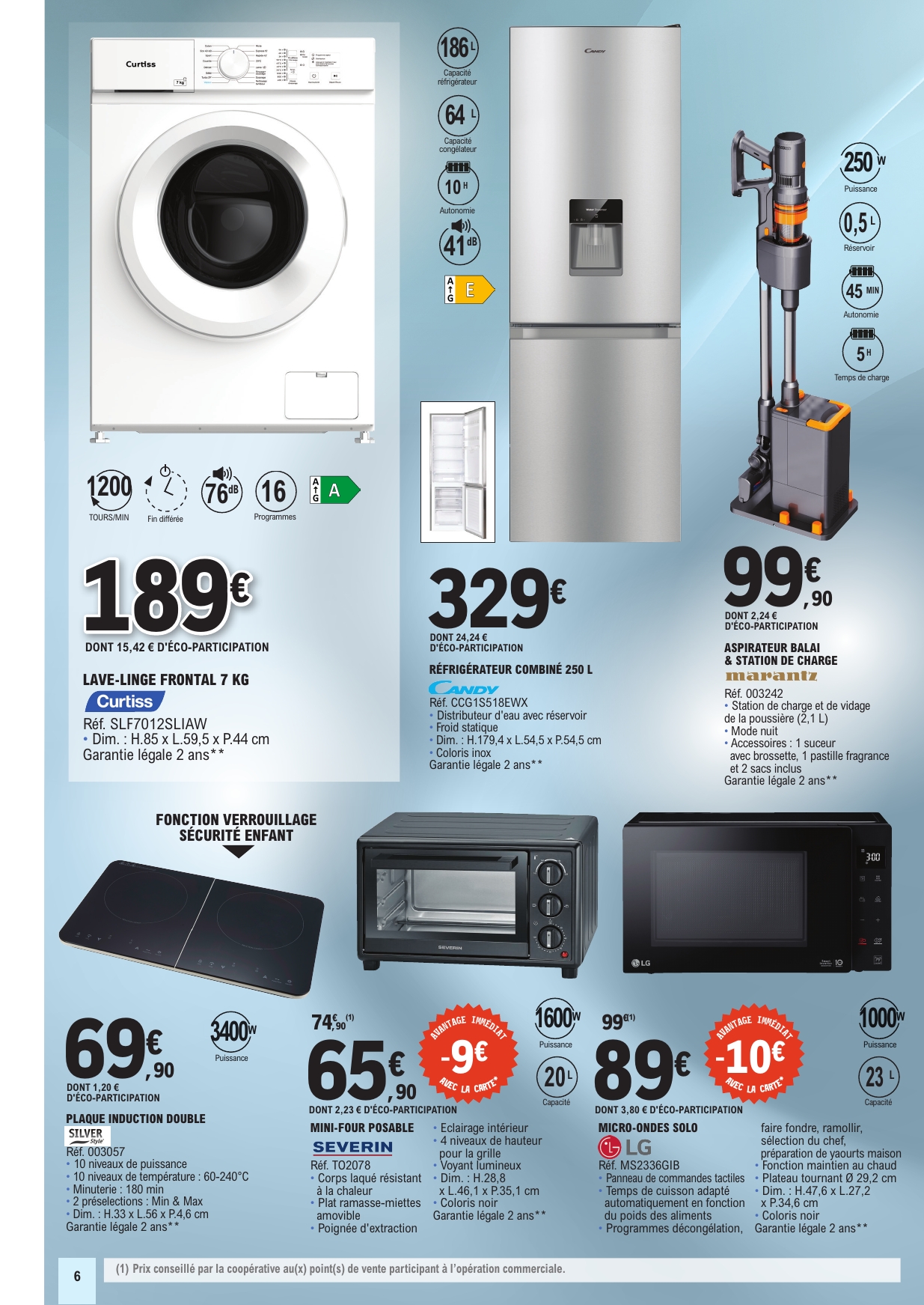 e-leclerc - Current E.Leclerc - Bons plans de septembre leaflet valid from du mardi 08/09/2026 to du samedi 19/09/2026 - page: 6